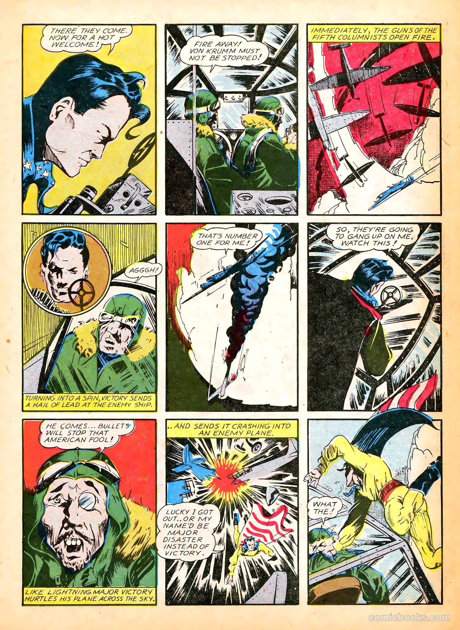 Major Victory Comics #1 — page 9 of 50