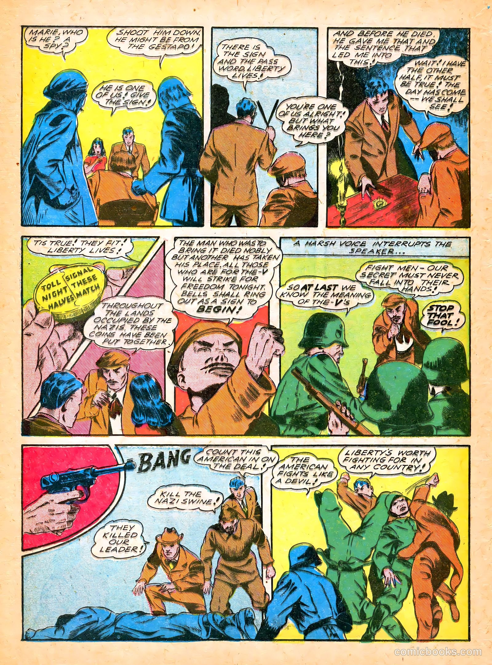 Major Victory Comics #1 — page 46 of 50