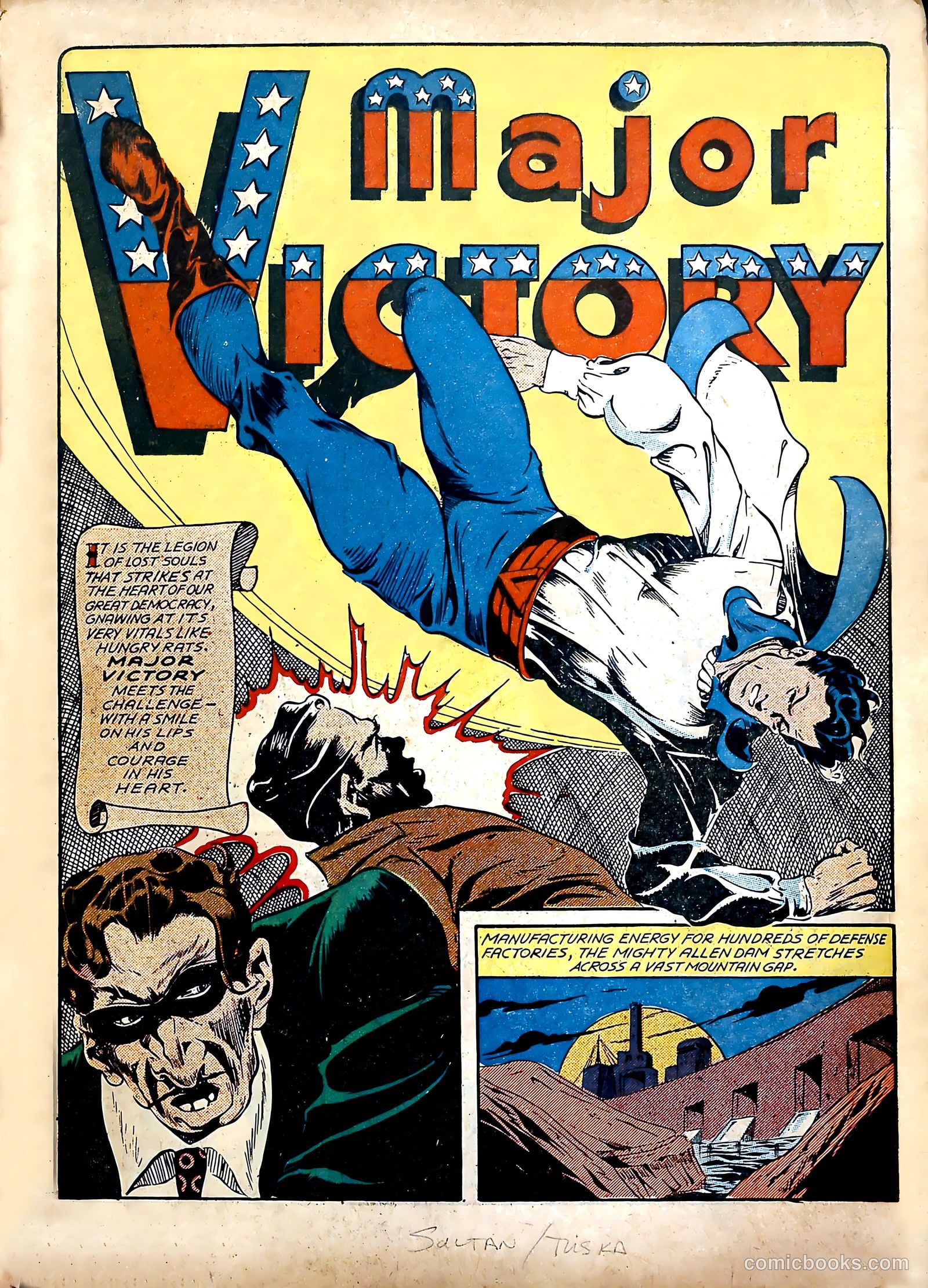 Major Victory Comics #2 — page 3 of 52