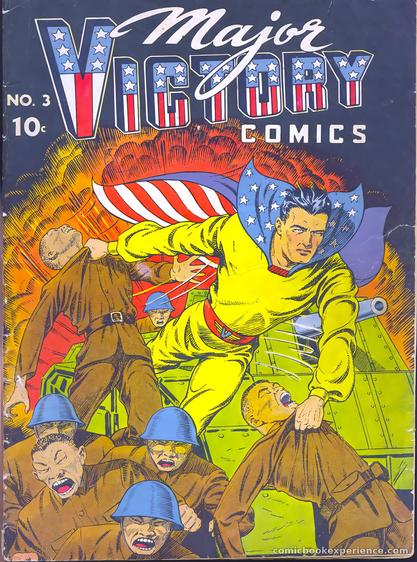Major Victory Comics #3 — page 1 of 36