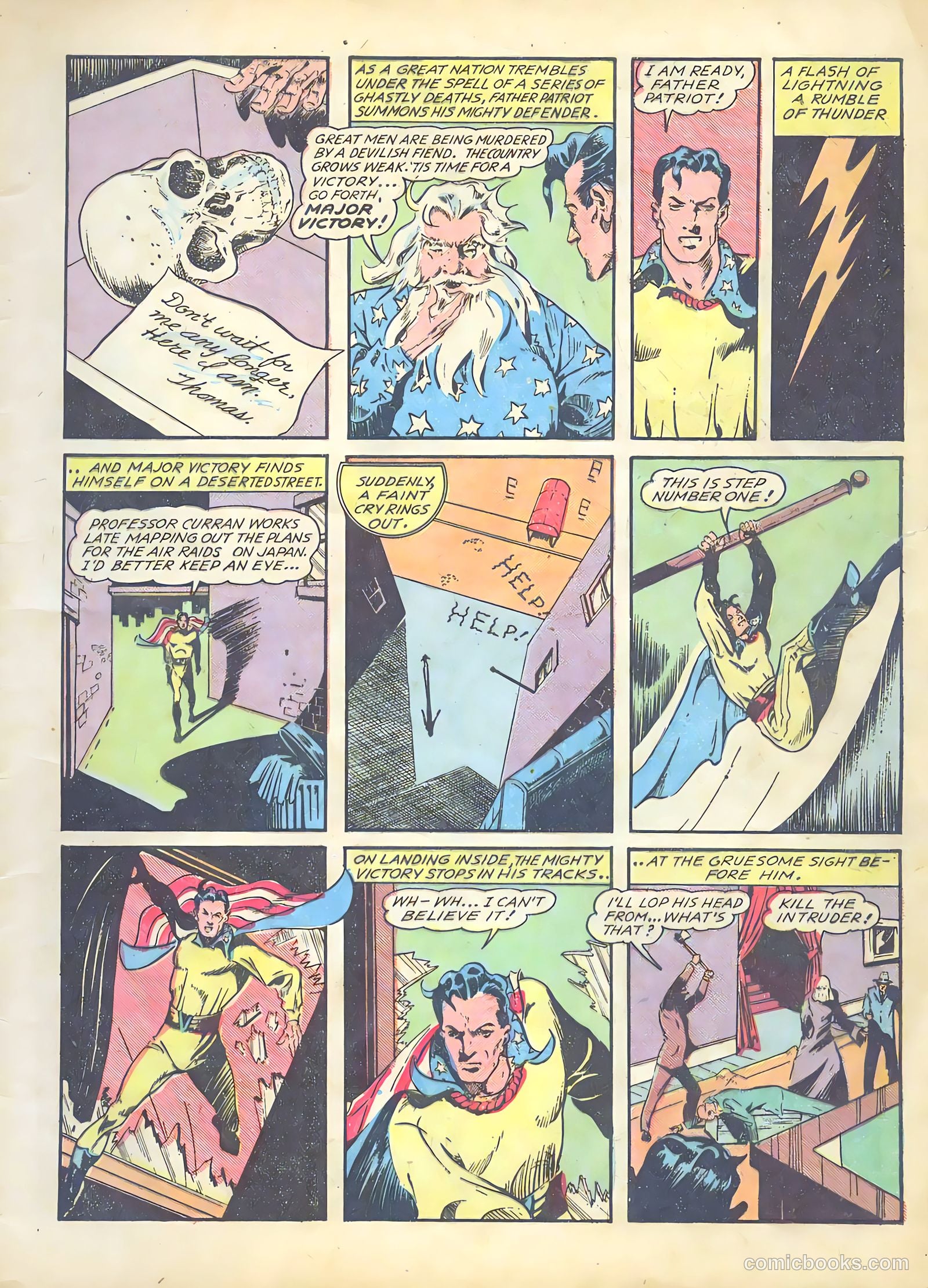 Major Victory Comics #3 — page 5 of 36