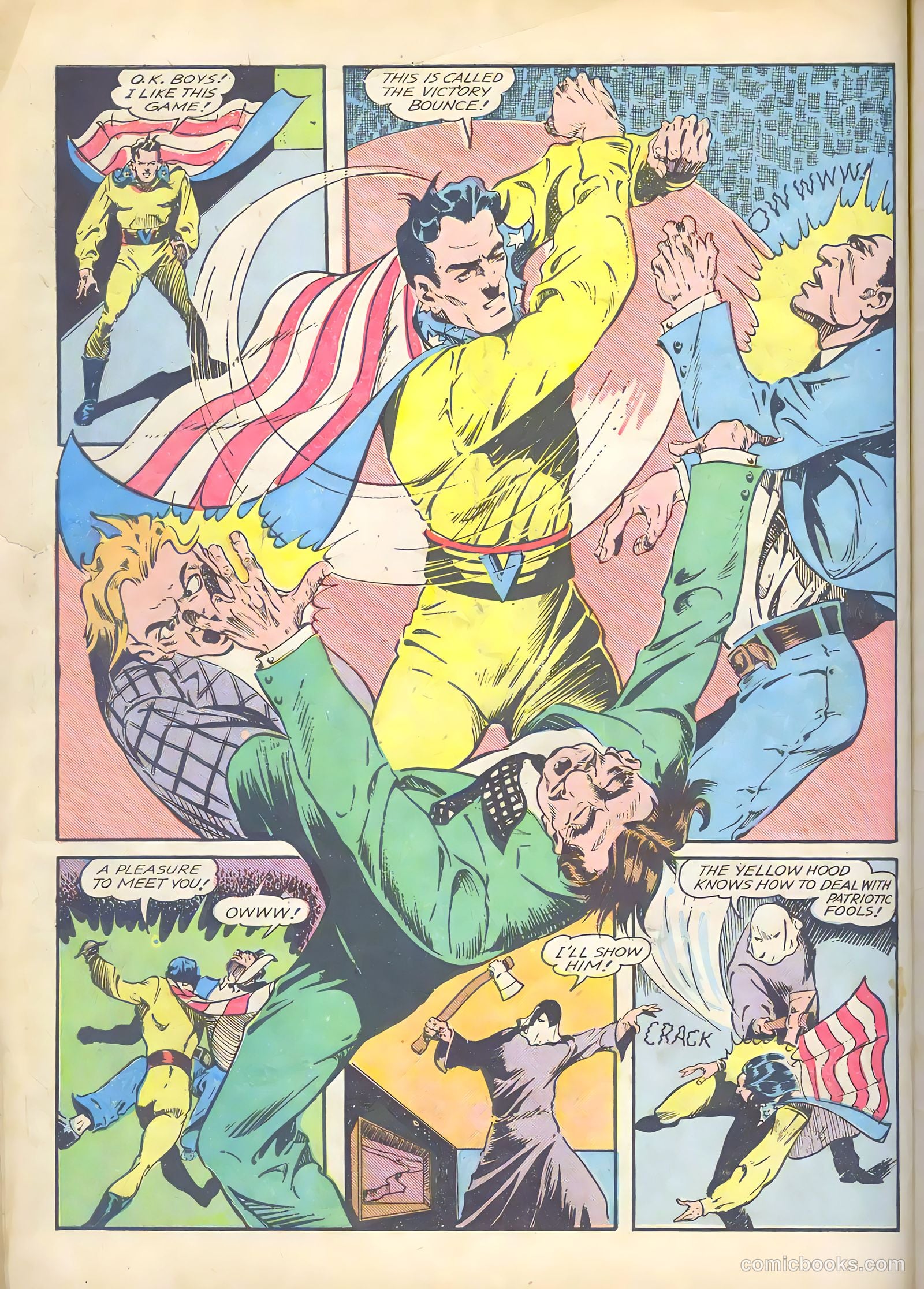 Major Victory Comics #3 — page 6 of 36