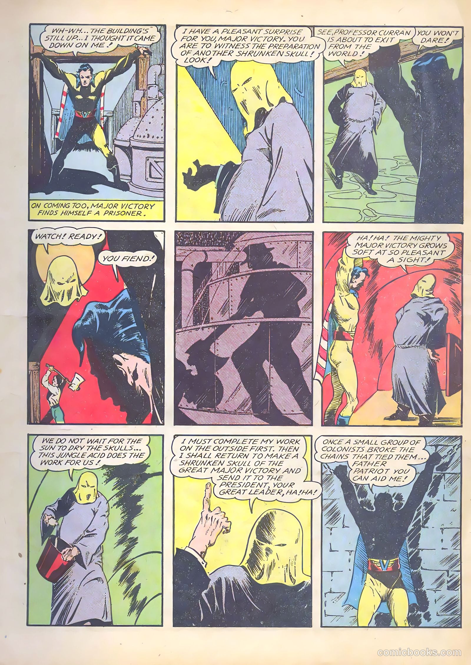 Major Victory Comics #3 — page 7 of 36