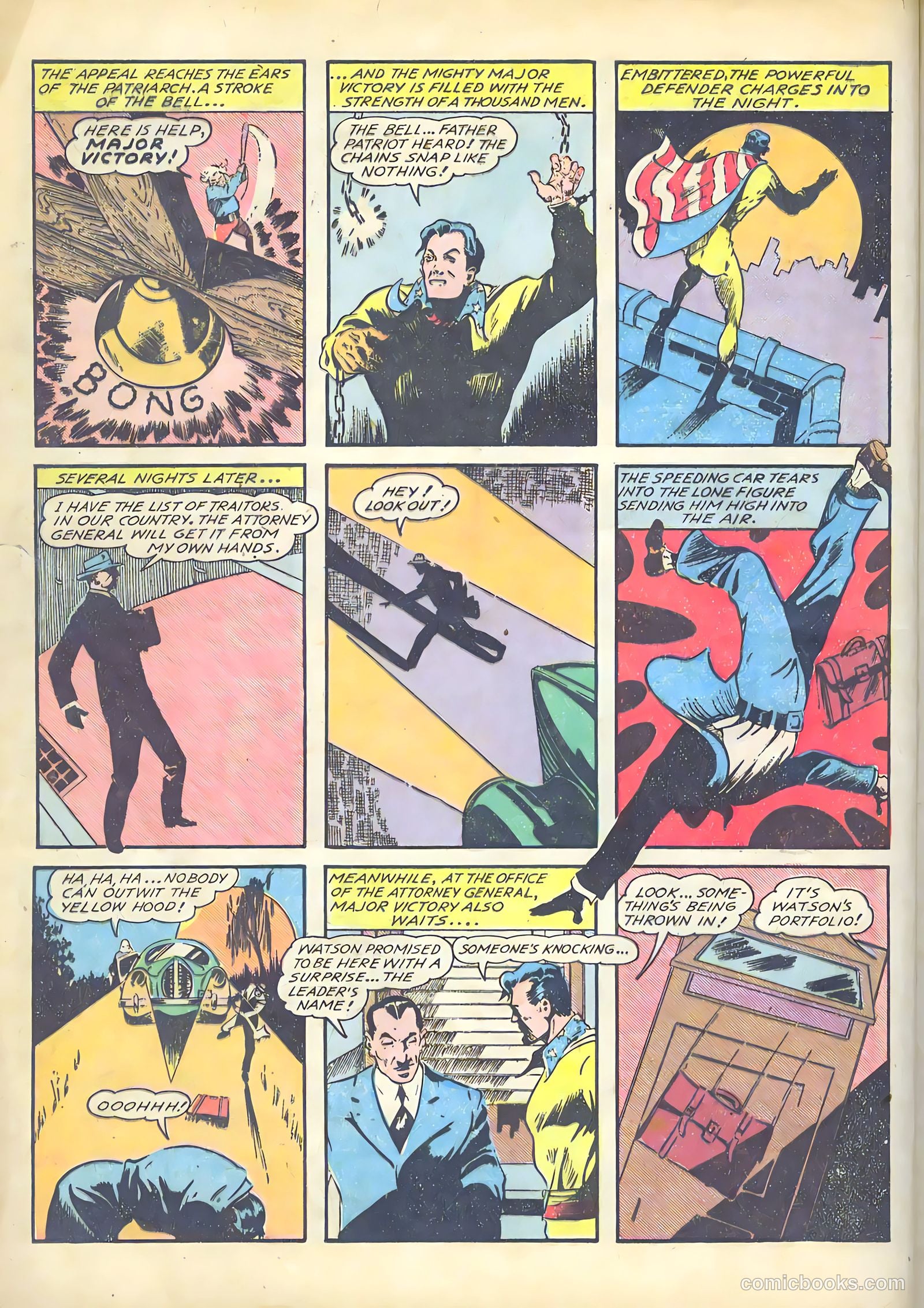 Major Victory Comics #3 — page 8 of 36
