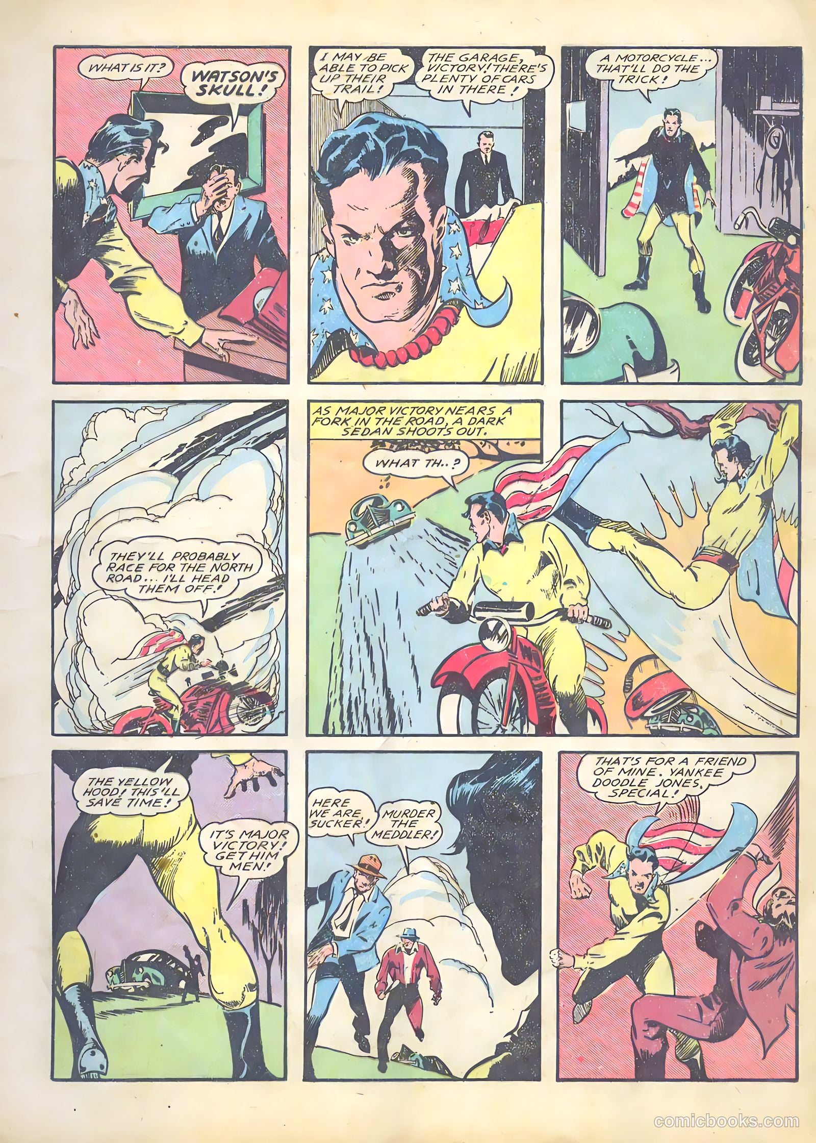 Major Victory Comics #3 — page 9 of 36
