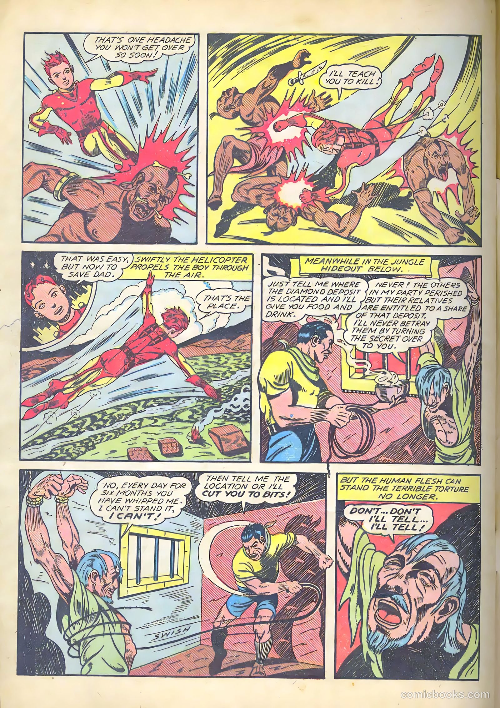Major Victory Comics #3 — page 32 of 36