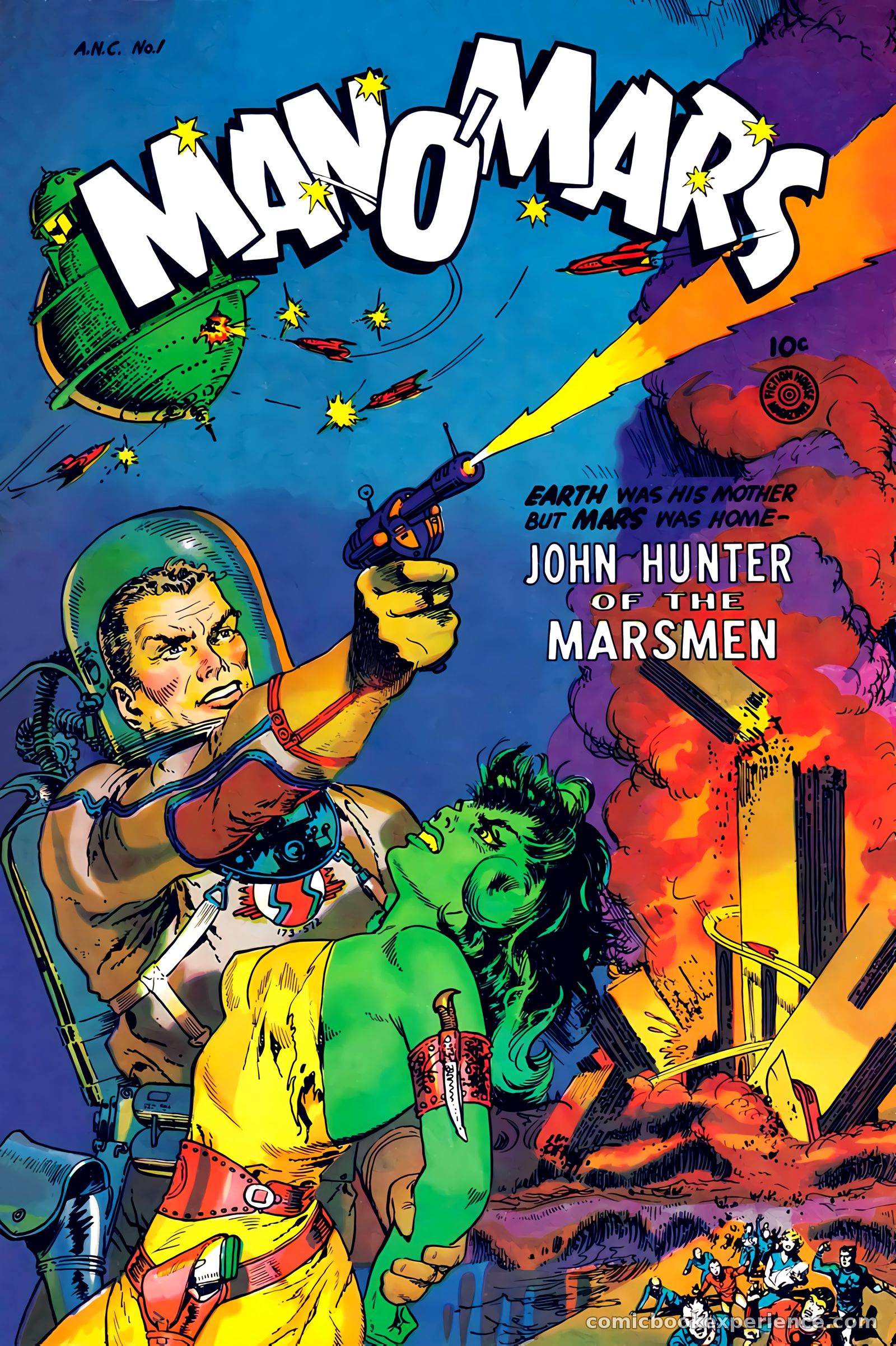 Man O' Mars #1 — page 1 of 36