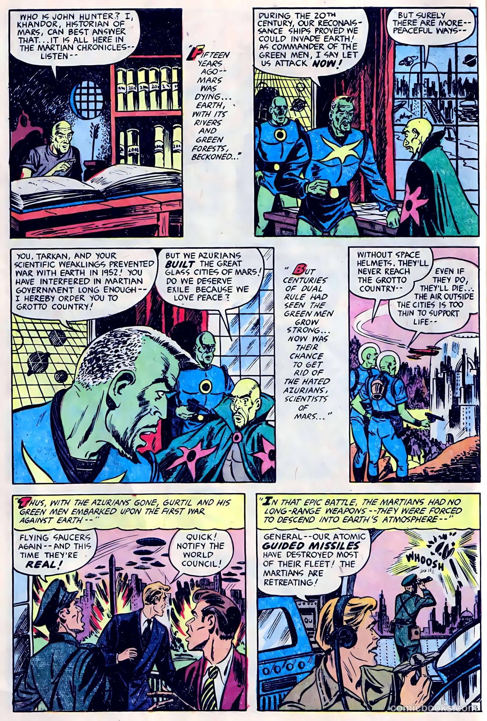 Man O' Mars #1 — page 6 of 36