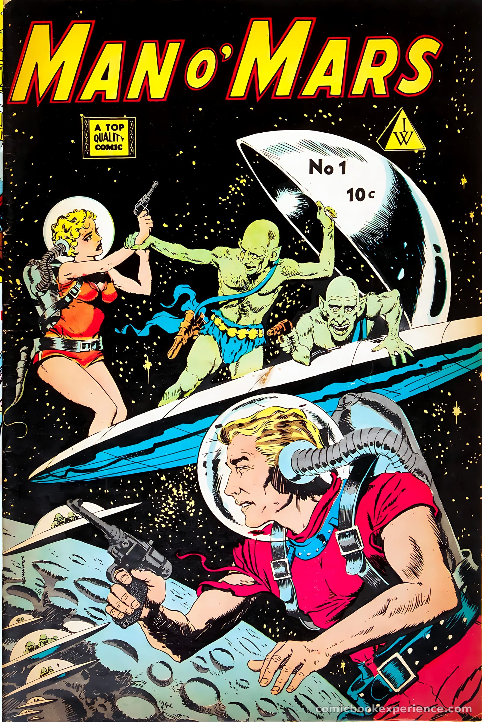Man O' Mars #1 — page 1 of 36