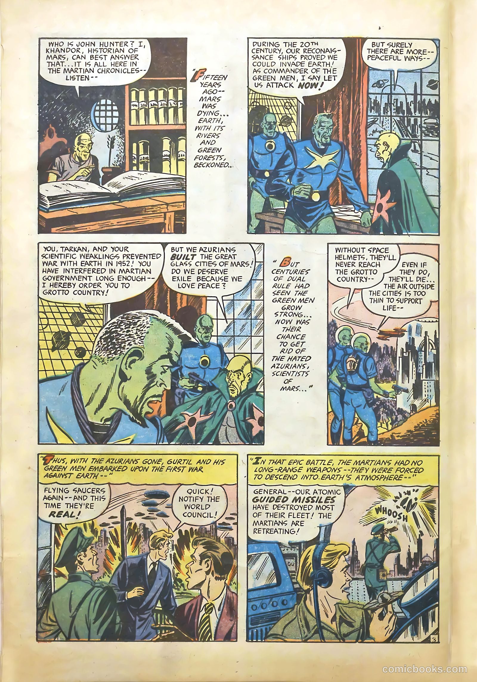 Man O' Mars #1 — page 6 of 36