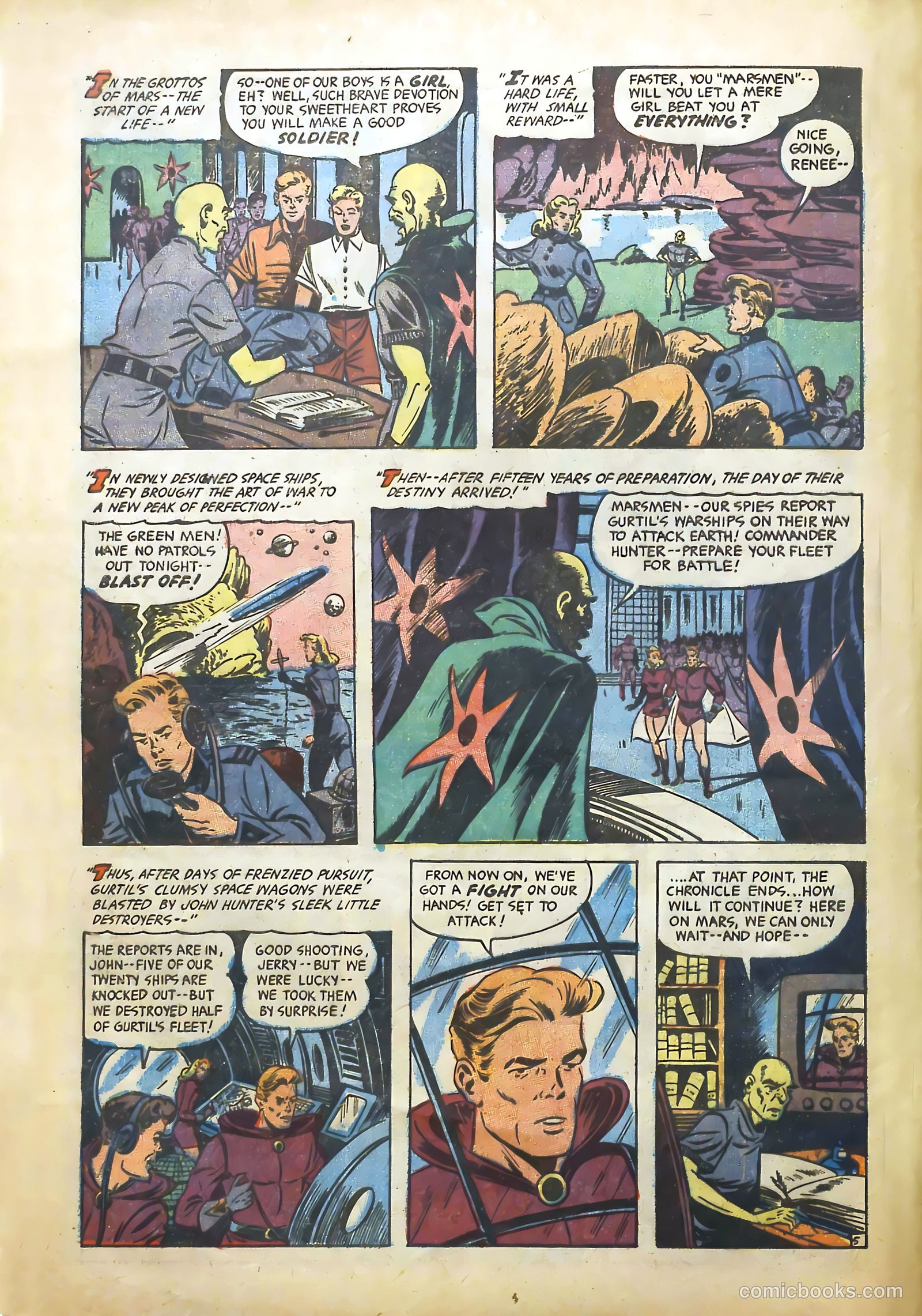 Man O' Mars #1 — page 8 of 36