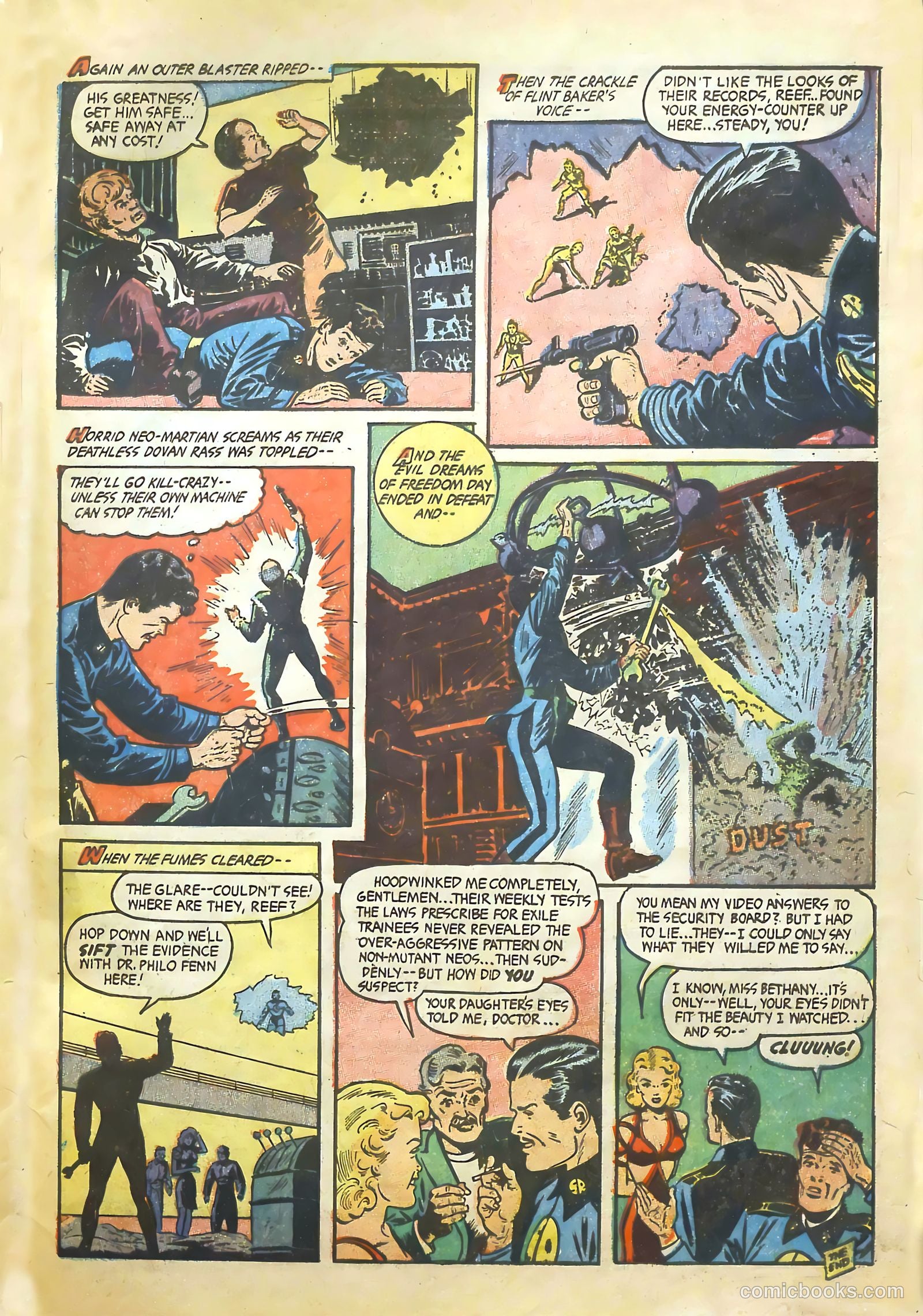 Man O' Mars #1 — page 33 of 36