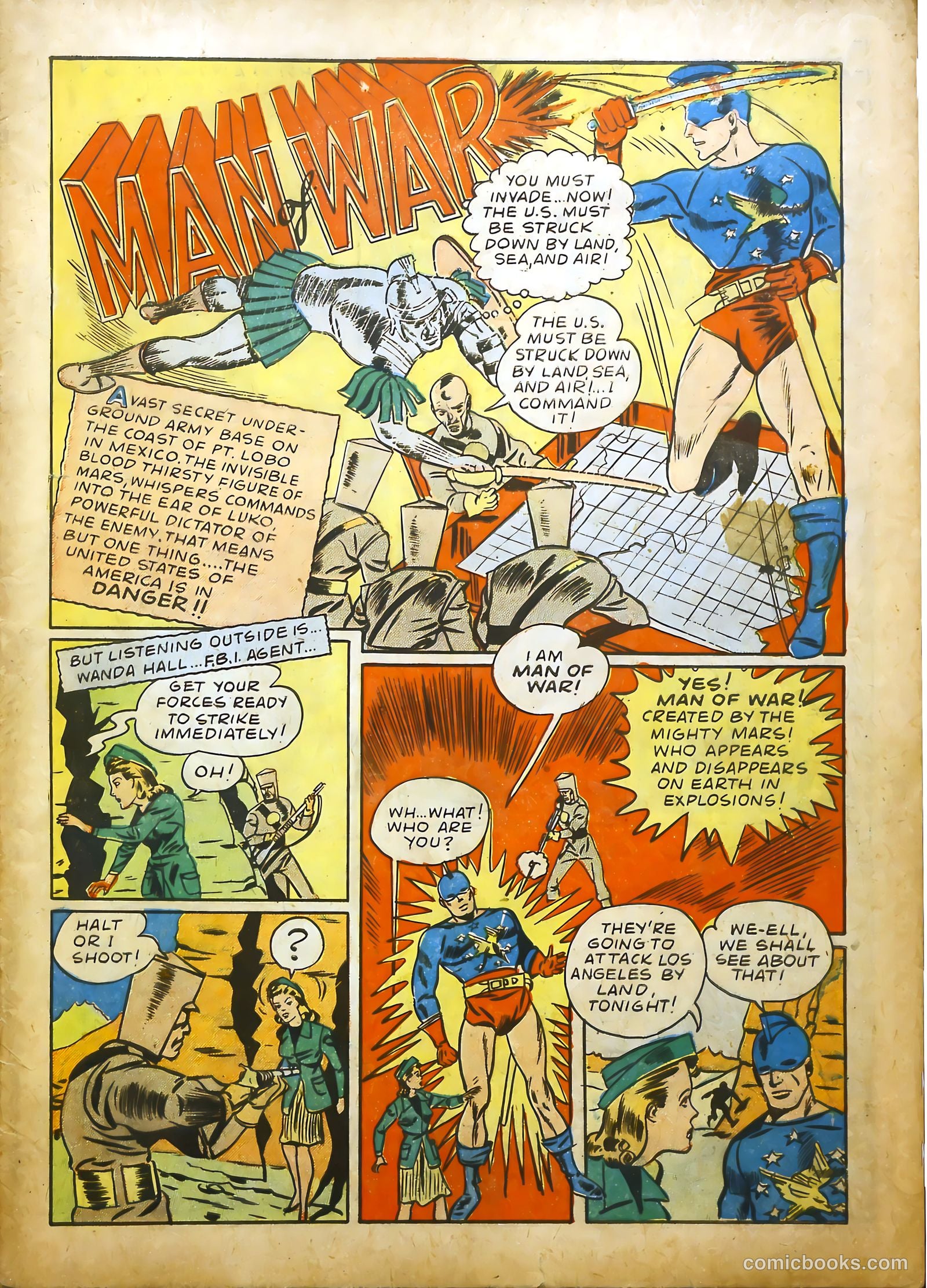 Man of War Comics #1 — page 3 of 68