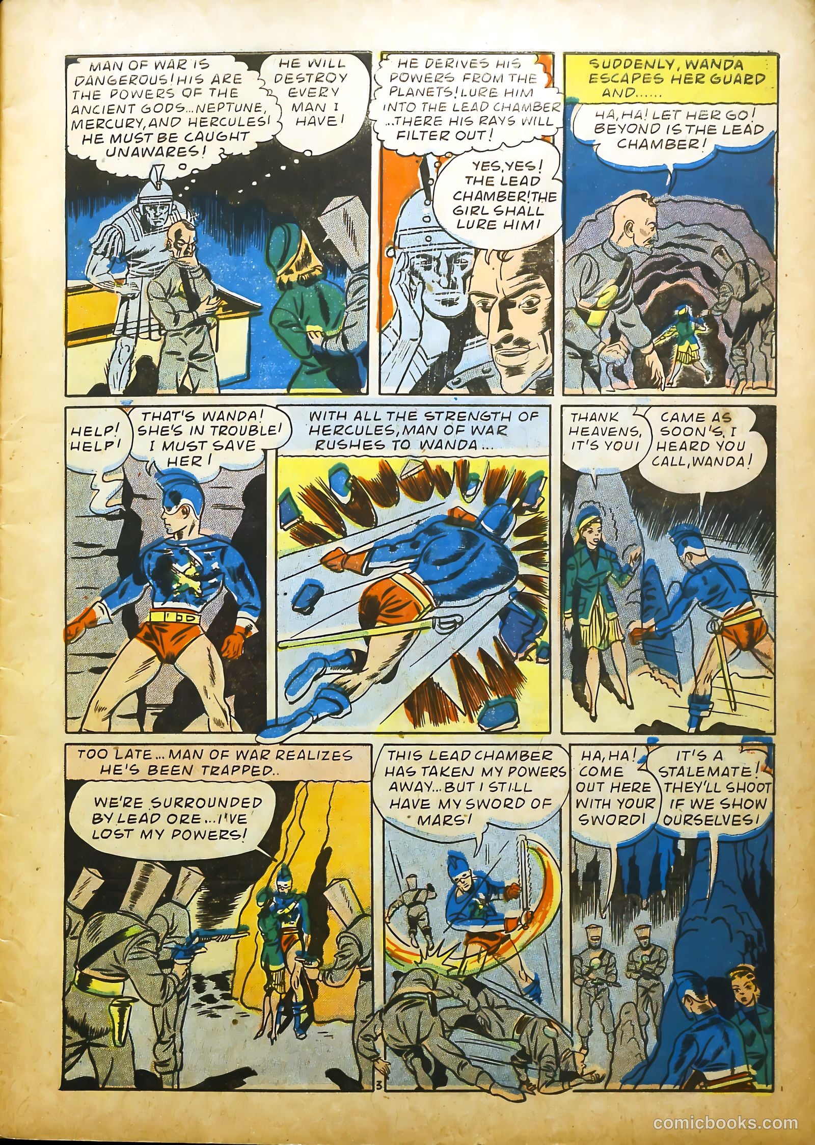 Man of War Comics #1 — page 5 of 68
