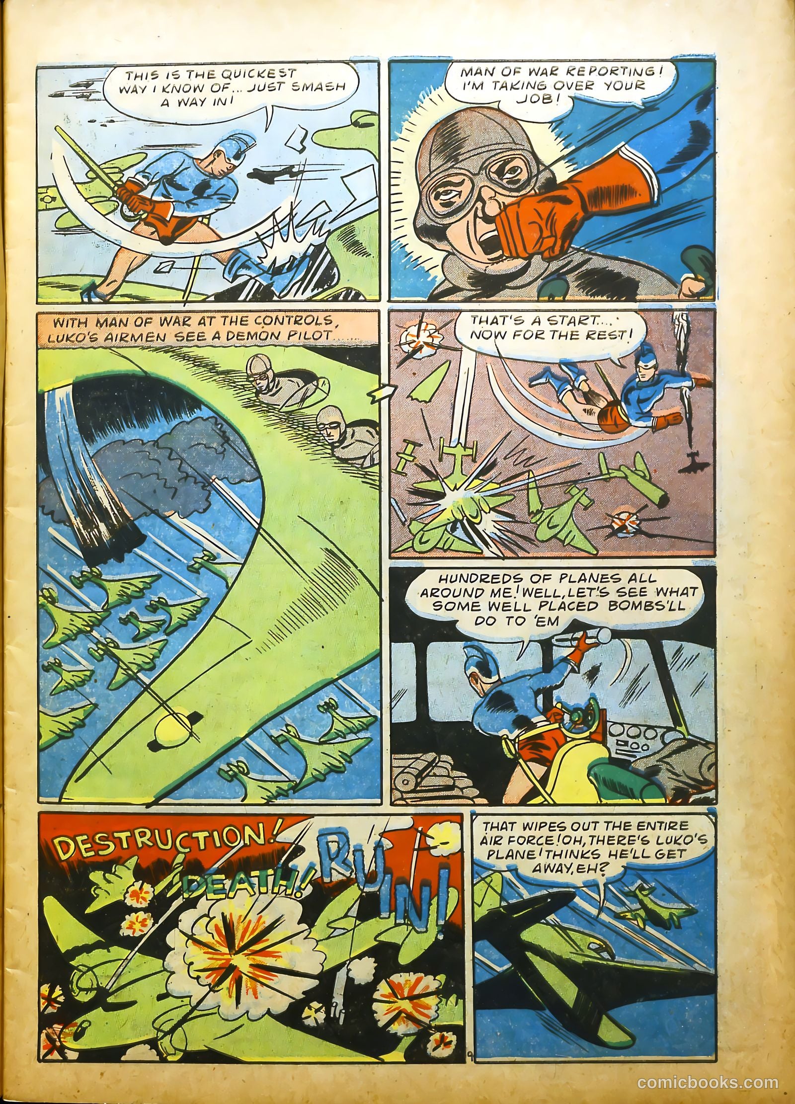 Man of War Comics #1 — page 11 of 68