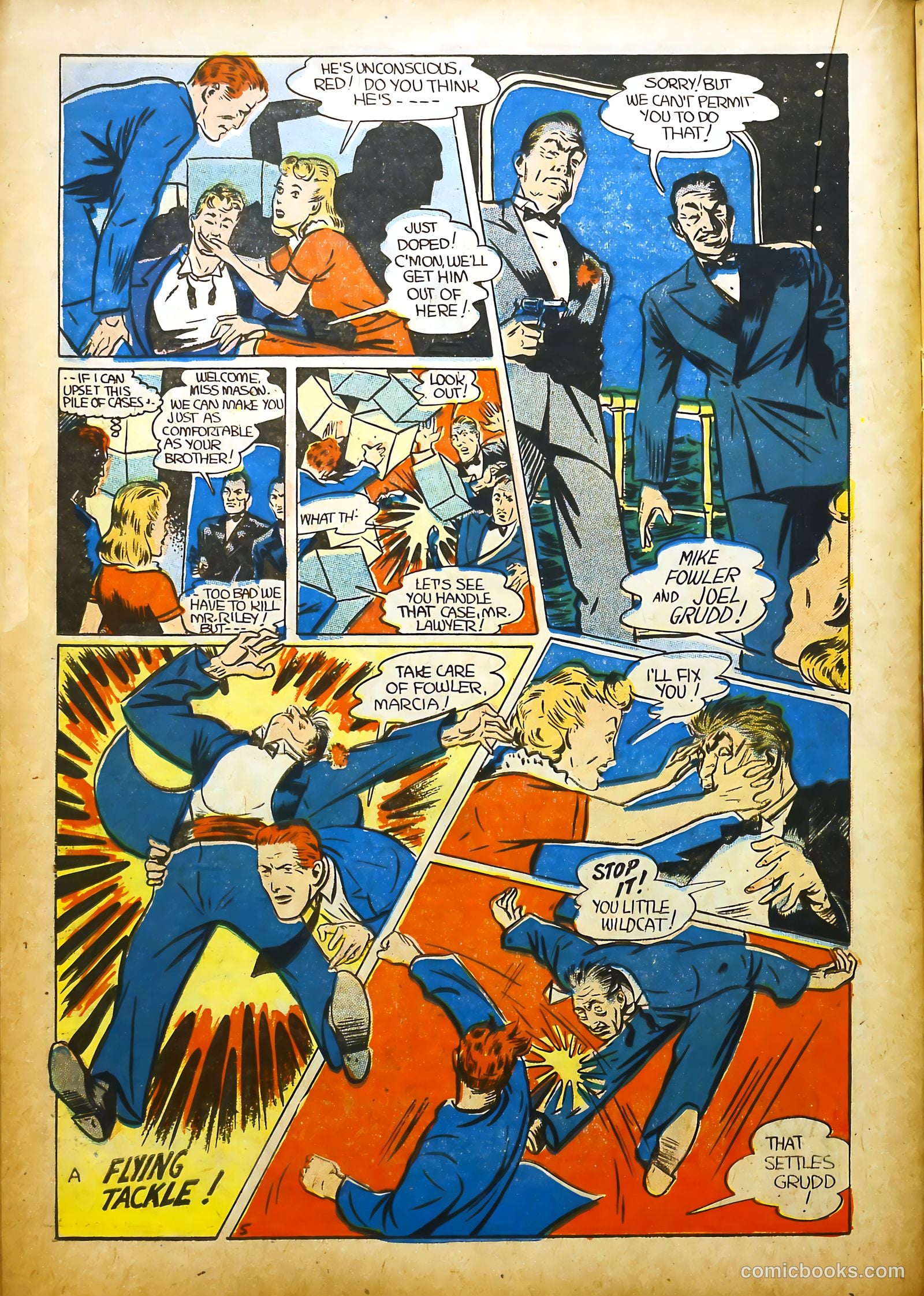 Man of War Comics #1 — page 32 of 68