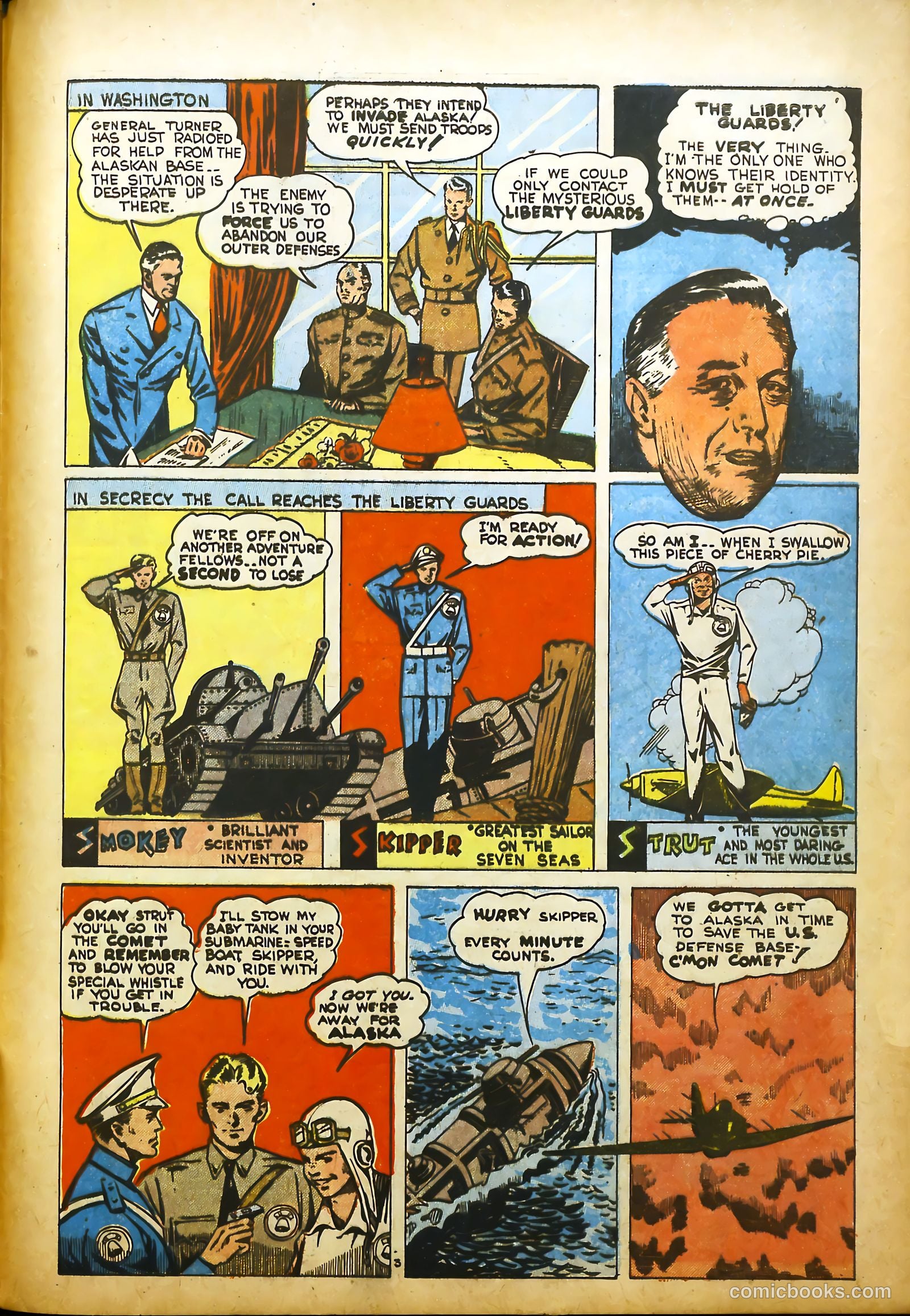 Man of War Comics #1 — page 55 of 68