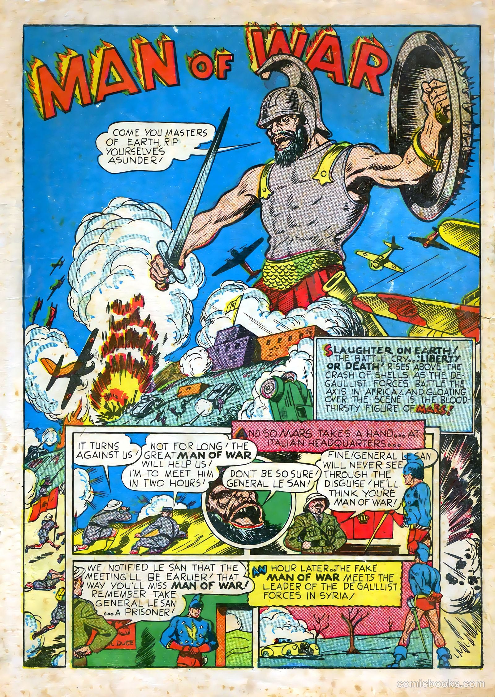 Man of War Comics #2 — page 2 of 66