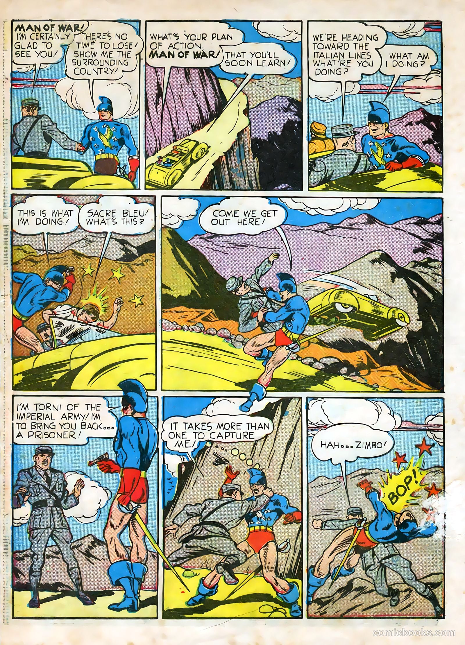 Man of War Comics #2 — page 3 of 66