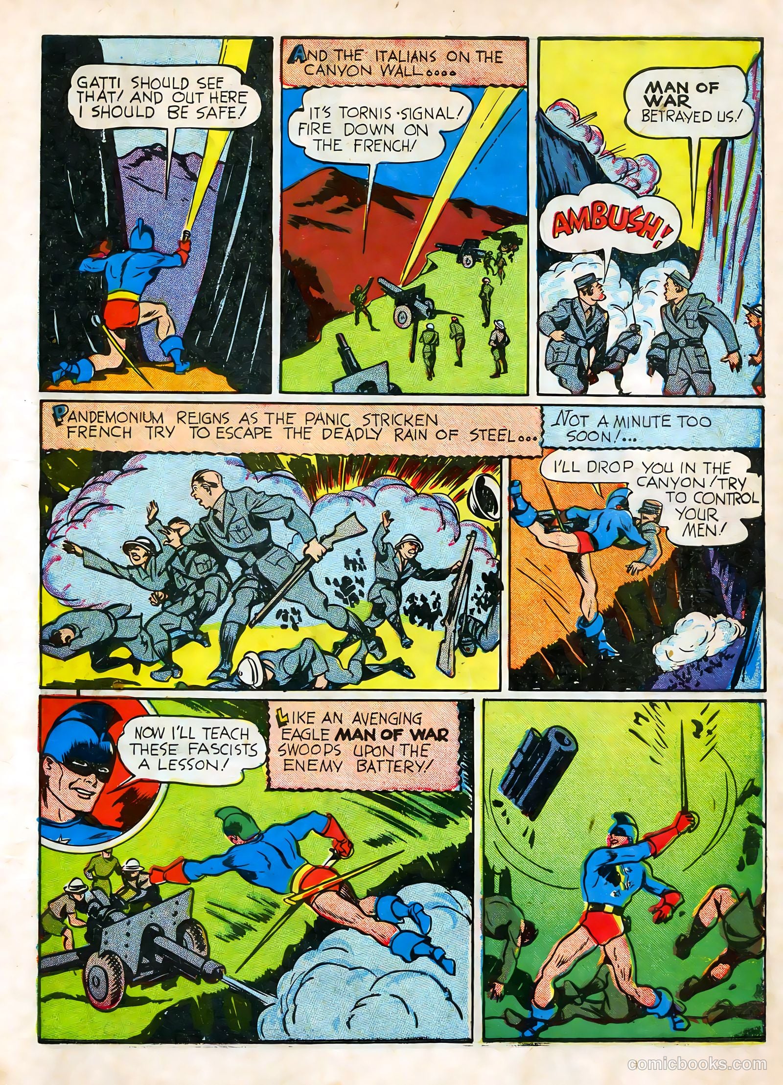 Man of War Comics #2 — page 10 of 66