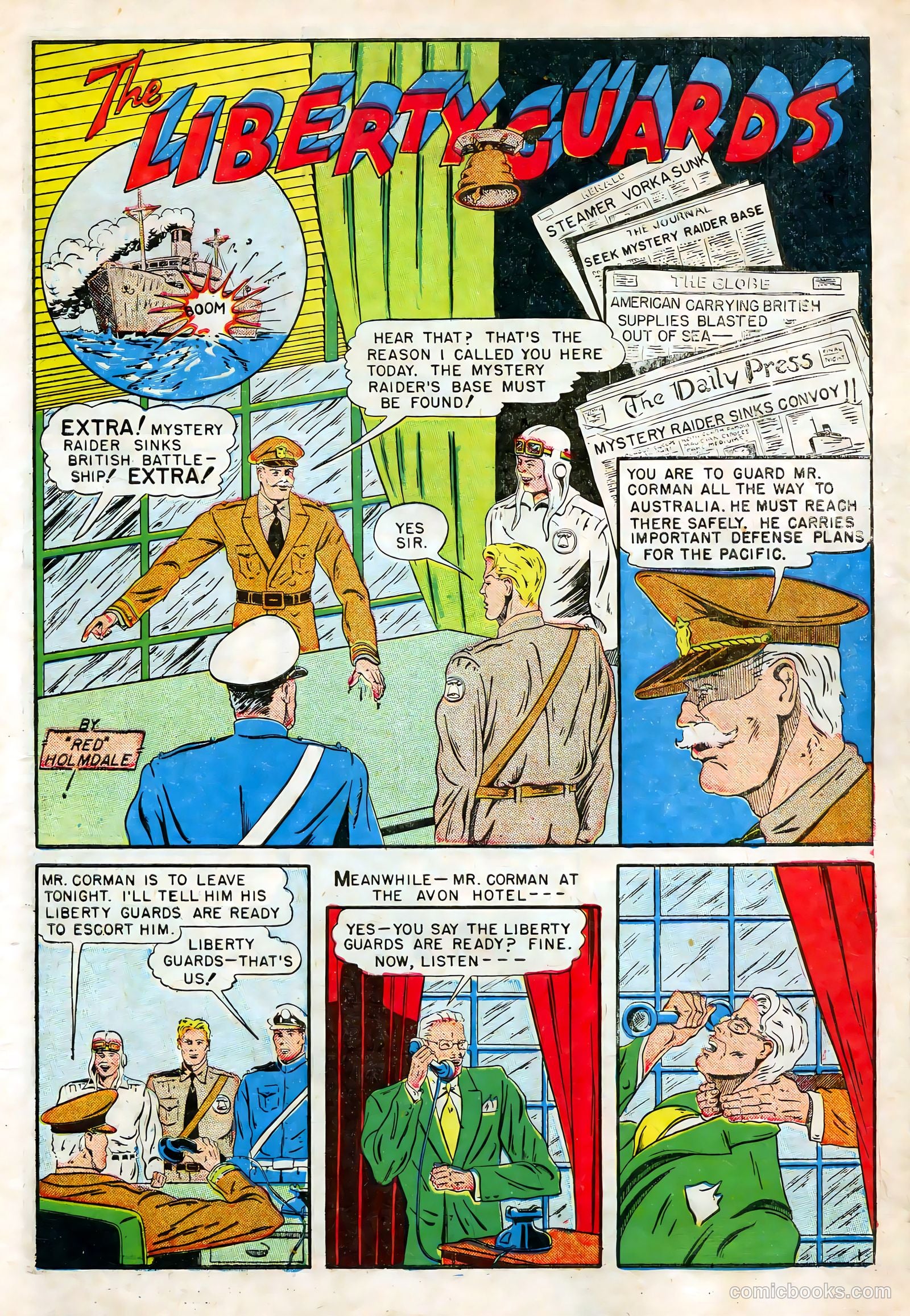 Man of War Comics #2 — page 12 of 66