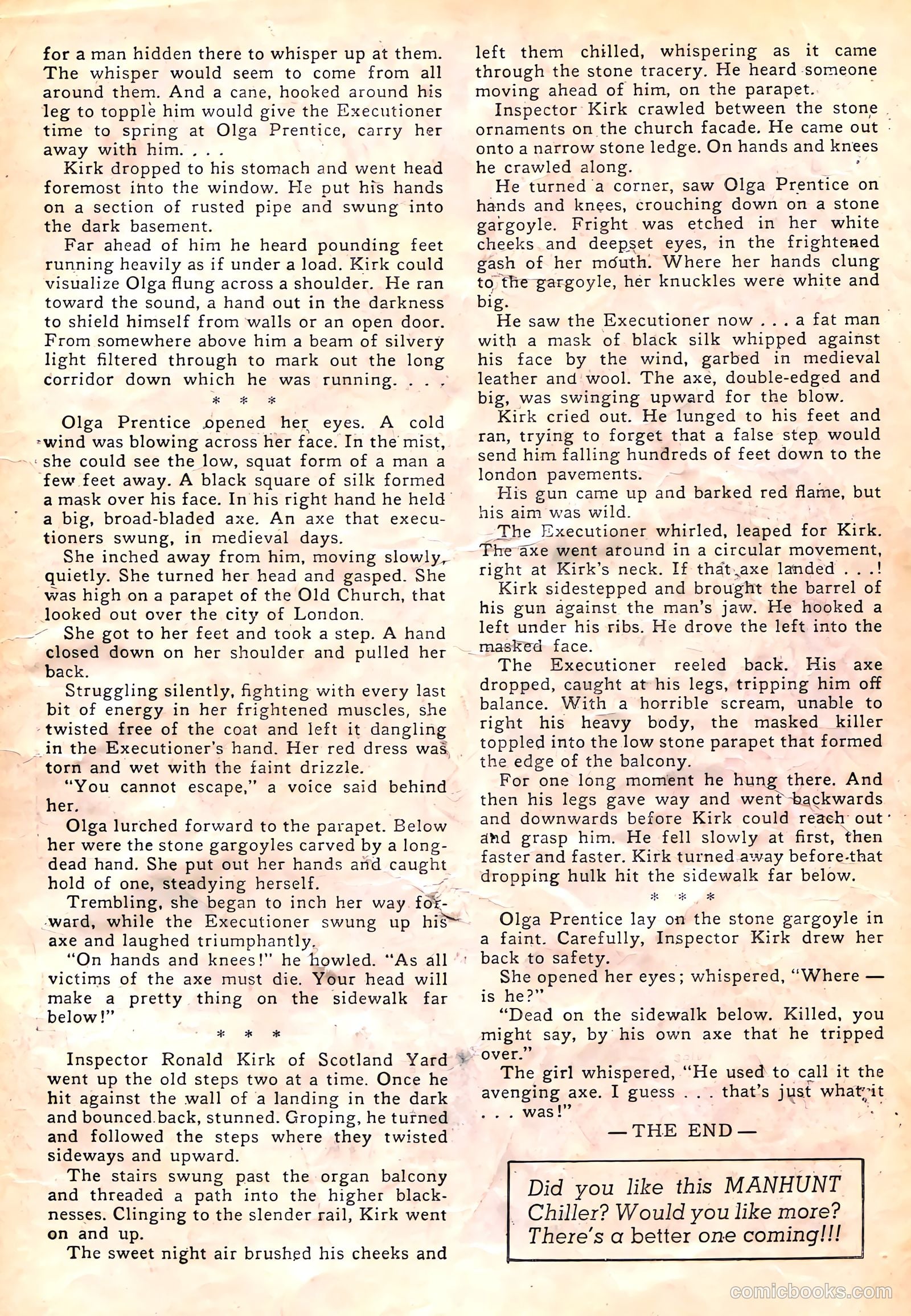 Manhunt #1 — page 35 of 36