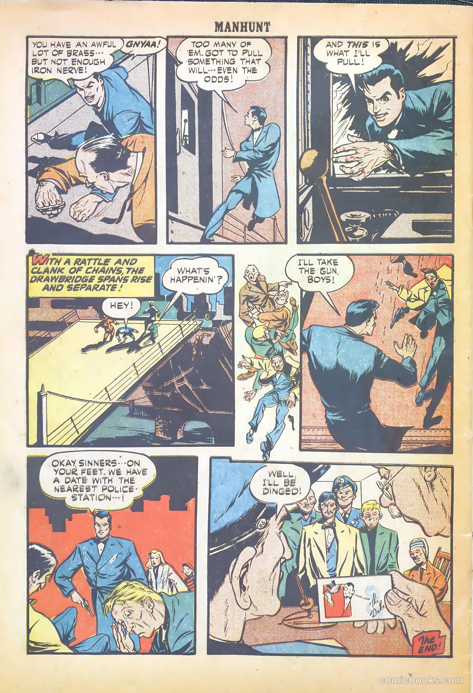 Manhunt #10 — page 34 of 36