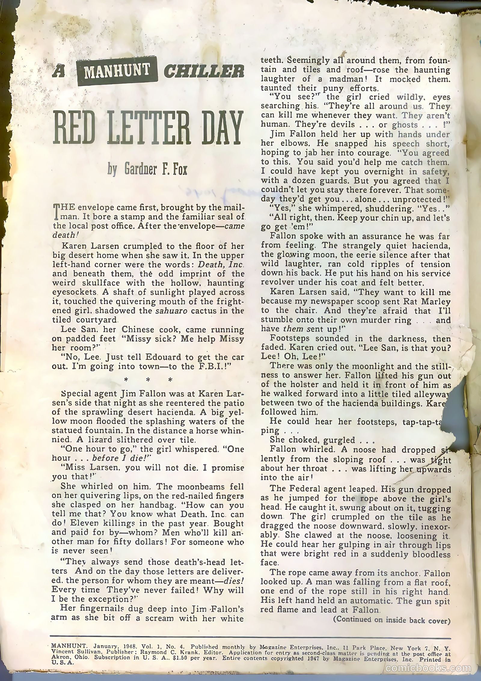 Manhunt #4 — page 2 of 36