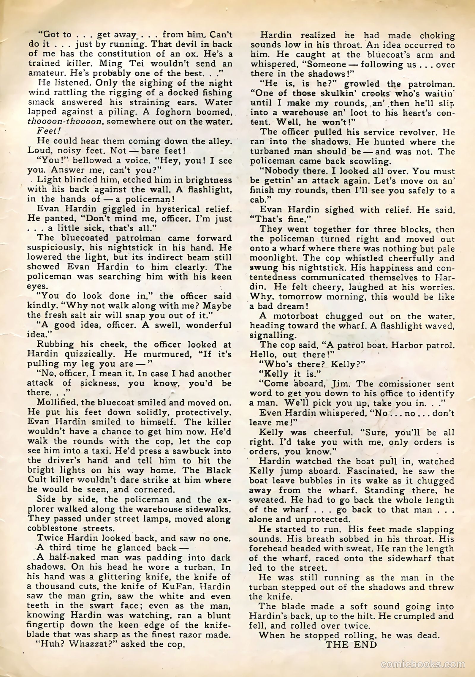 Manhunt #5 — page 35 of 36