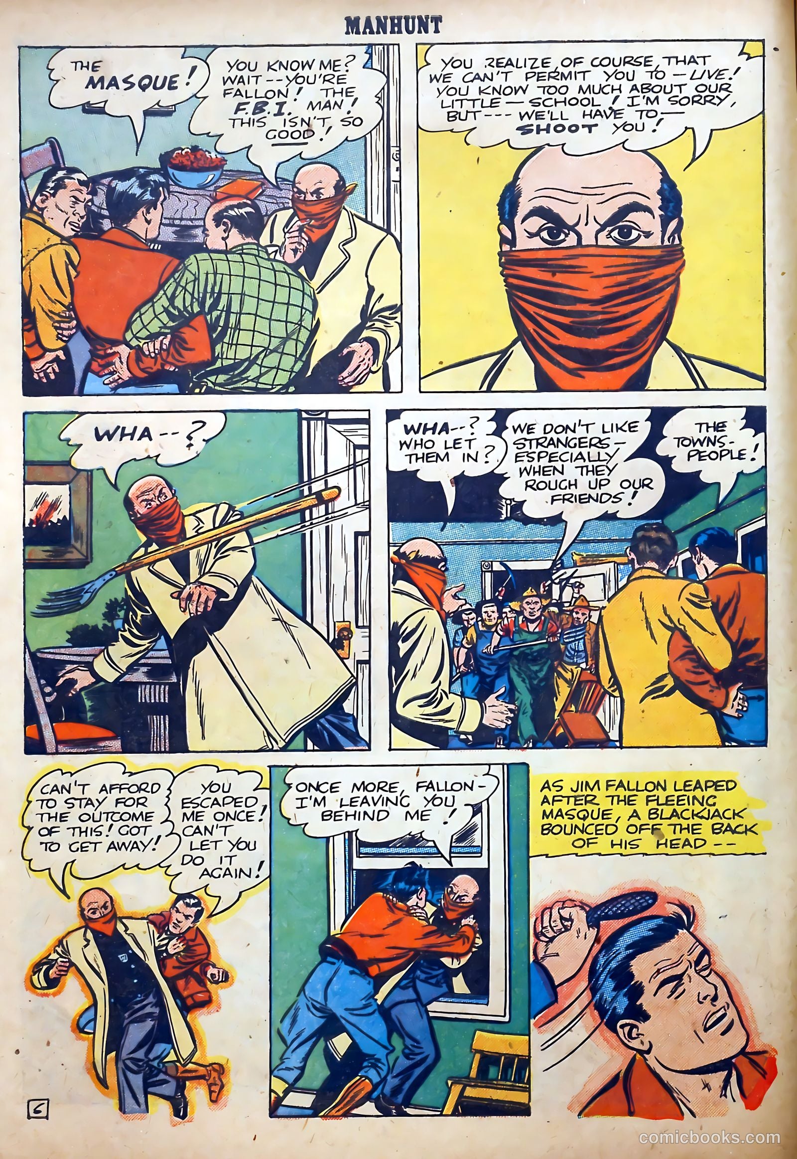 Manhunt #6 — page 8 of 36