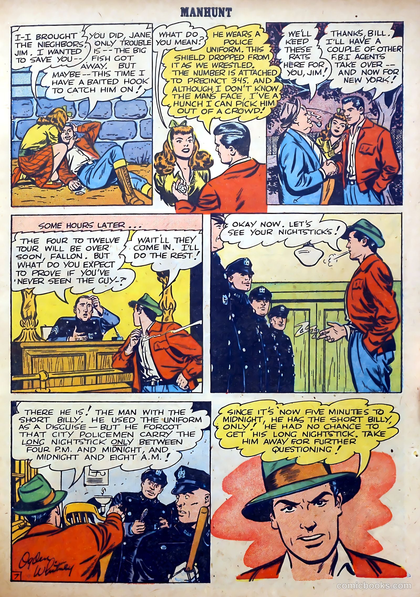 Manhunt #6 — page 9 of 36