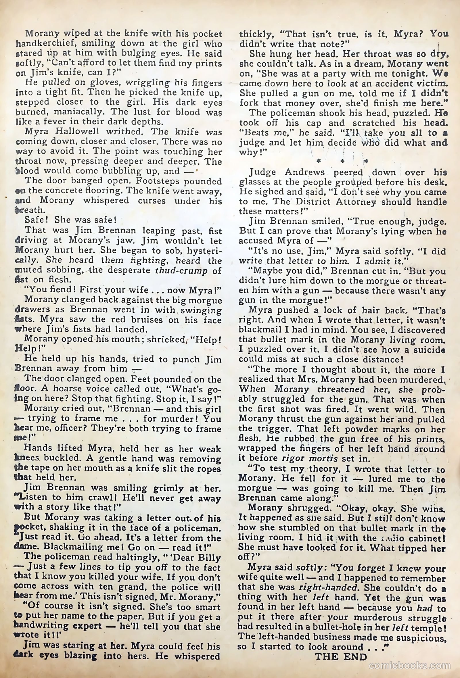 Manhunt #6 — page 35 of 36