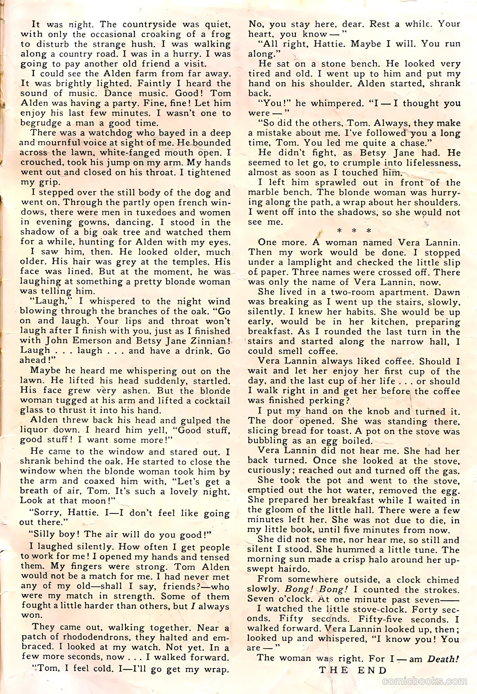 Manhunt #9 — page 35 of 36