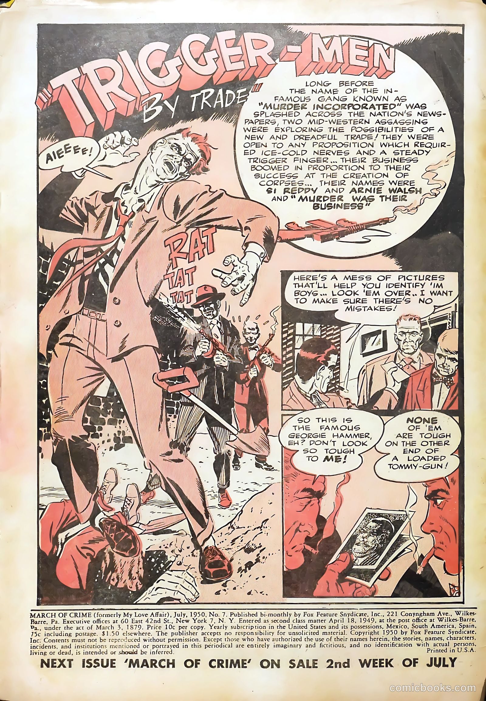 March of Crime #1 — page 2 of 36