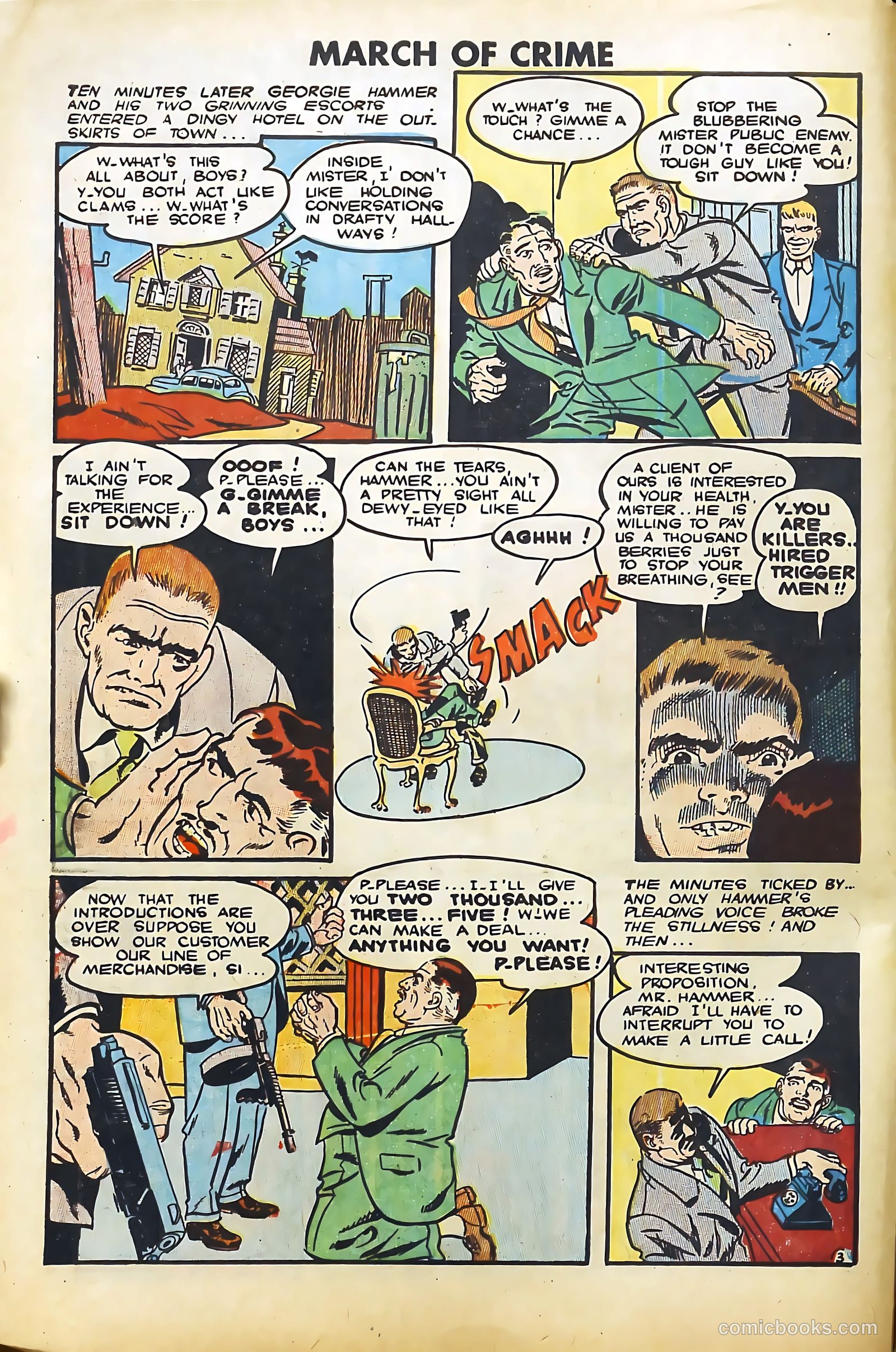 March of Crime #1 — page 4 of 36