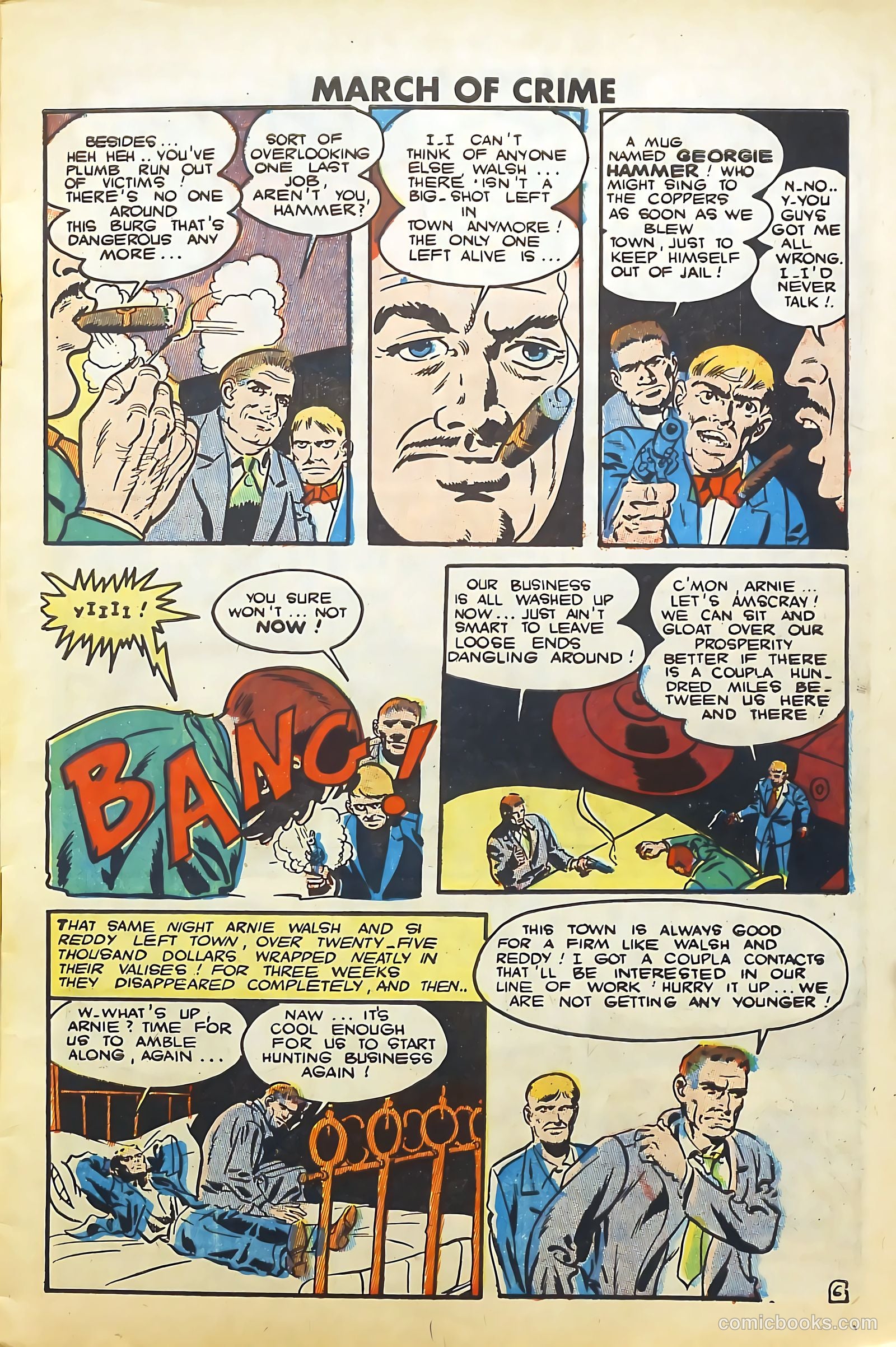 March of Crime #1 — page 7 of 36