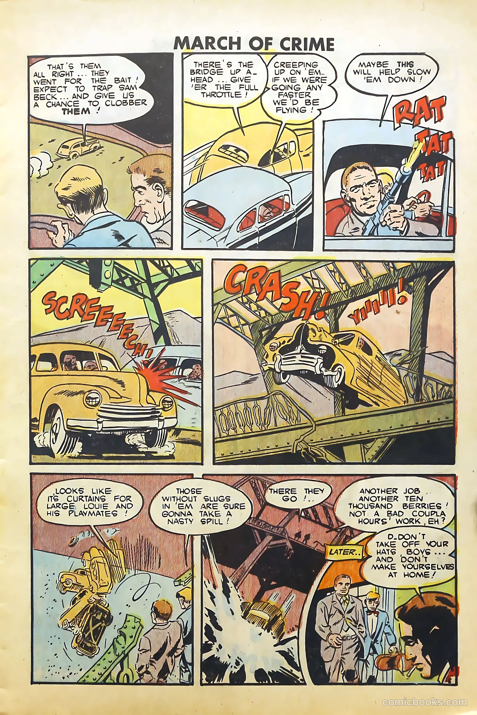 March of Crime #1 — page 9 of 36