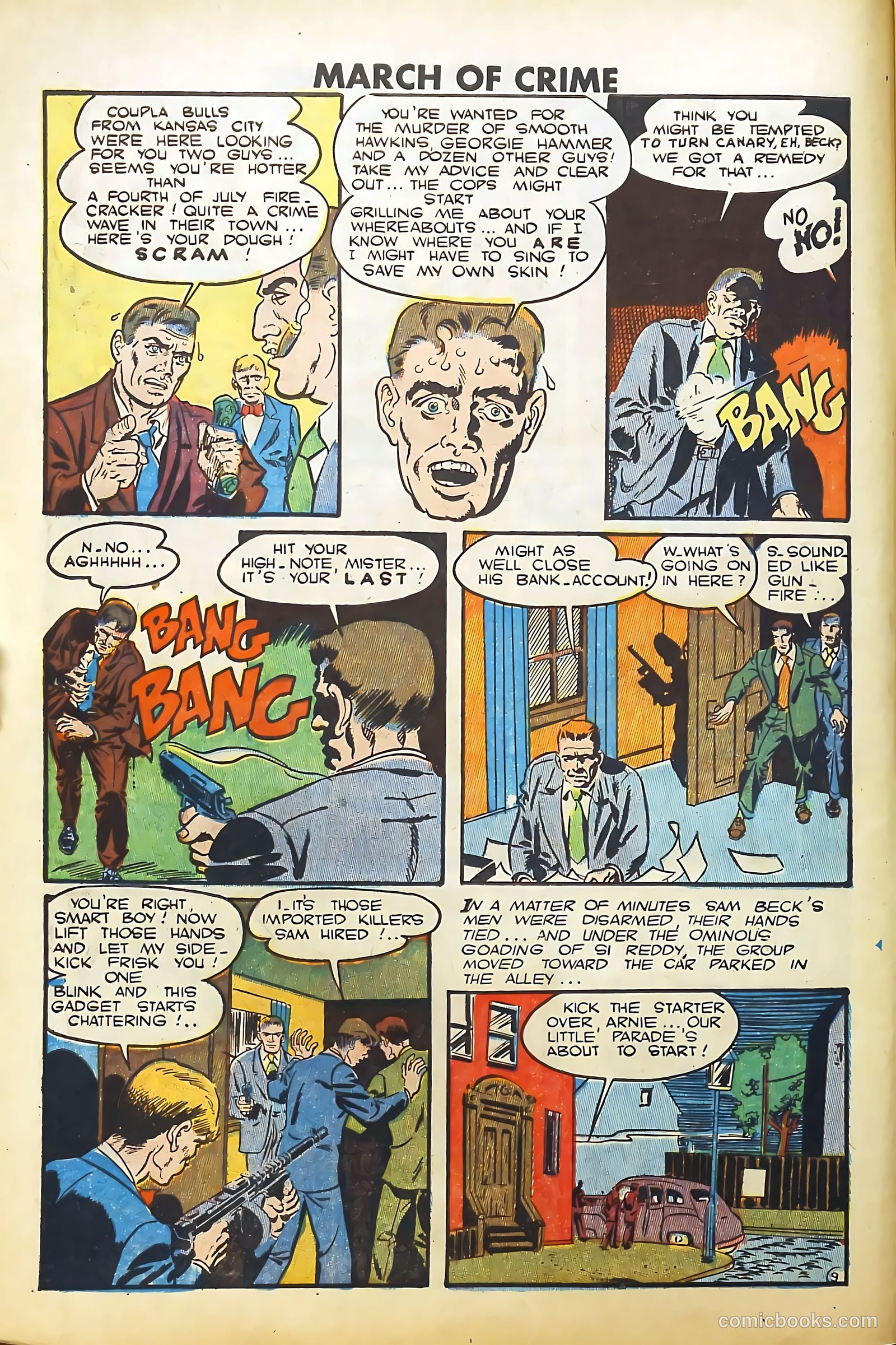 March of Crime #1 — page 10 of 36