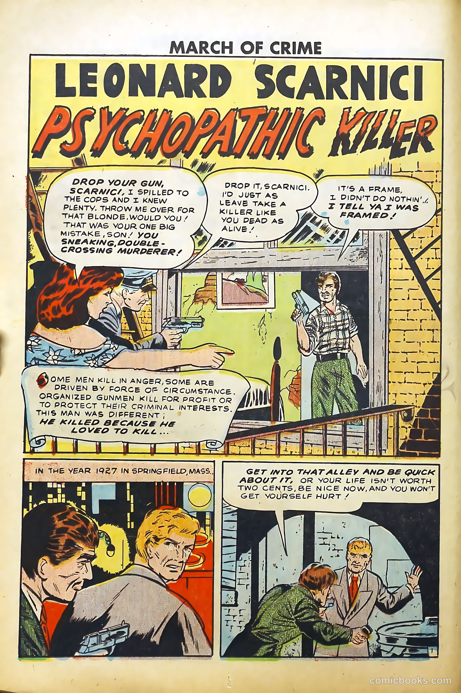 March of Crime #1 — page 12 of 36