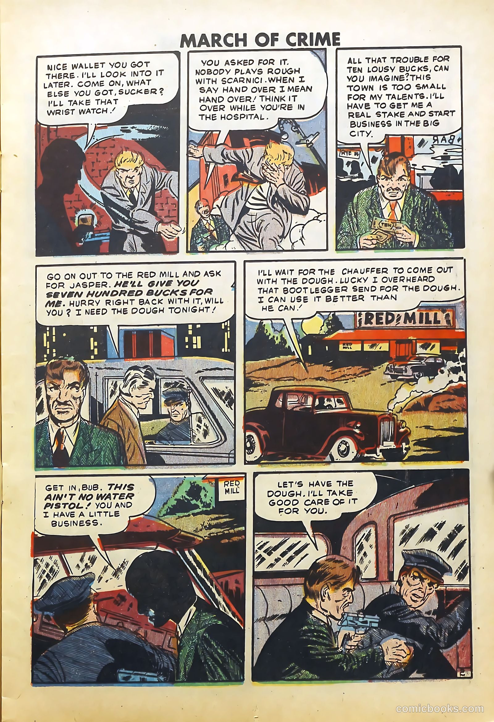 March of Crime #1 — page 13 of 36