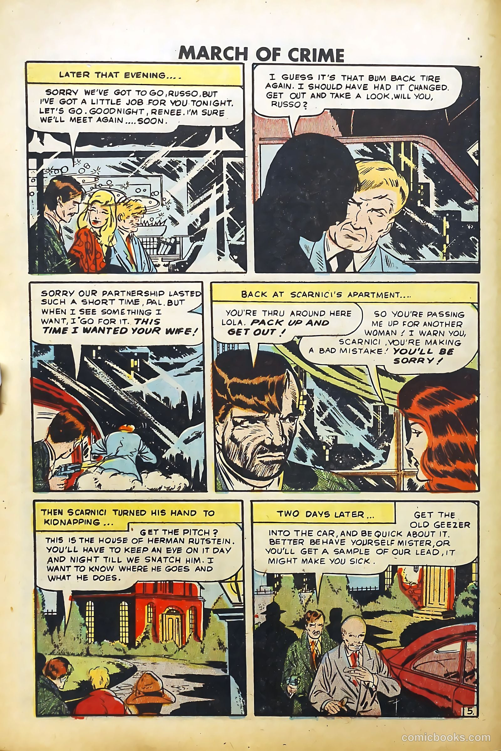 March of Crime #1 — page 16 of 36