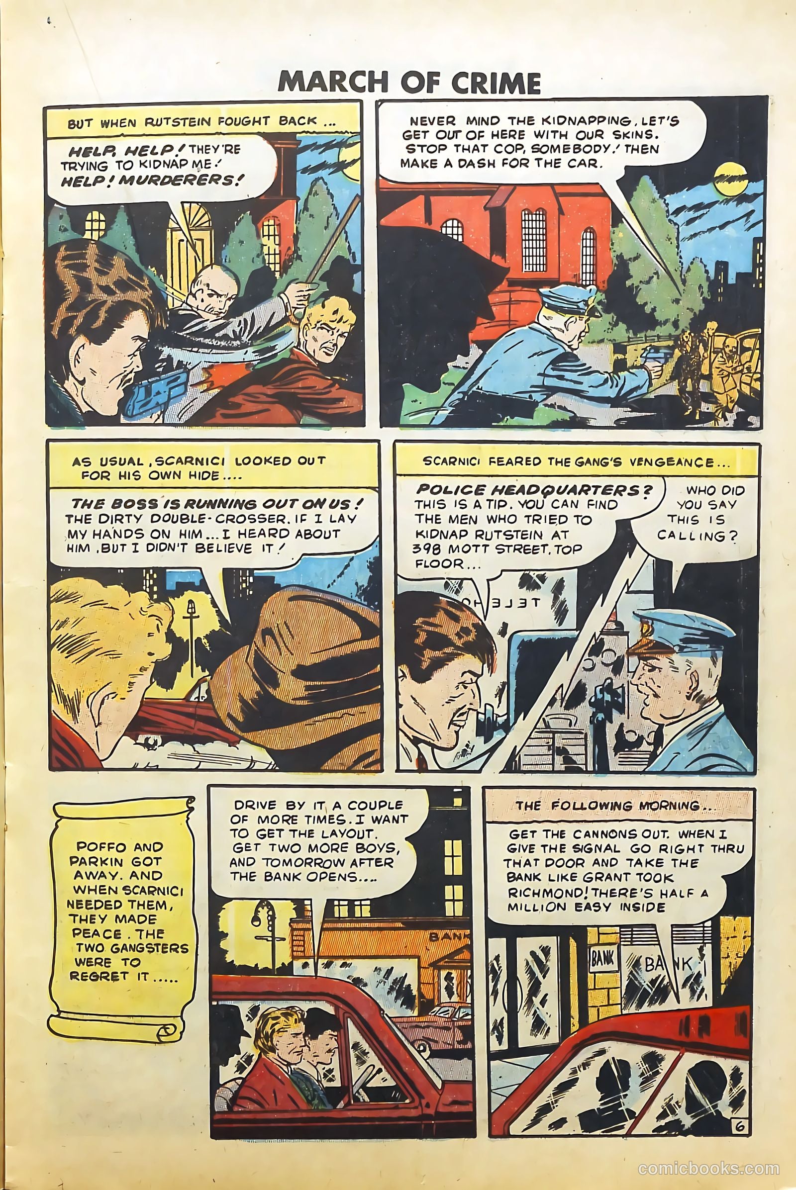 March of Crime #1 — page 17 of 36