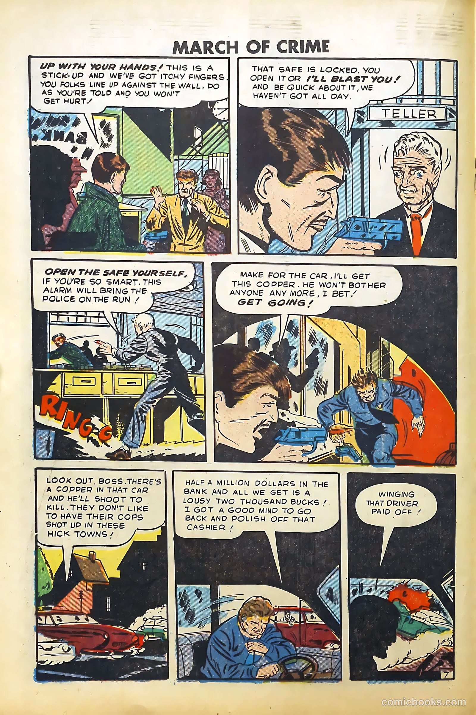 March of Crime #1 — page 18 of 36