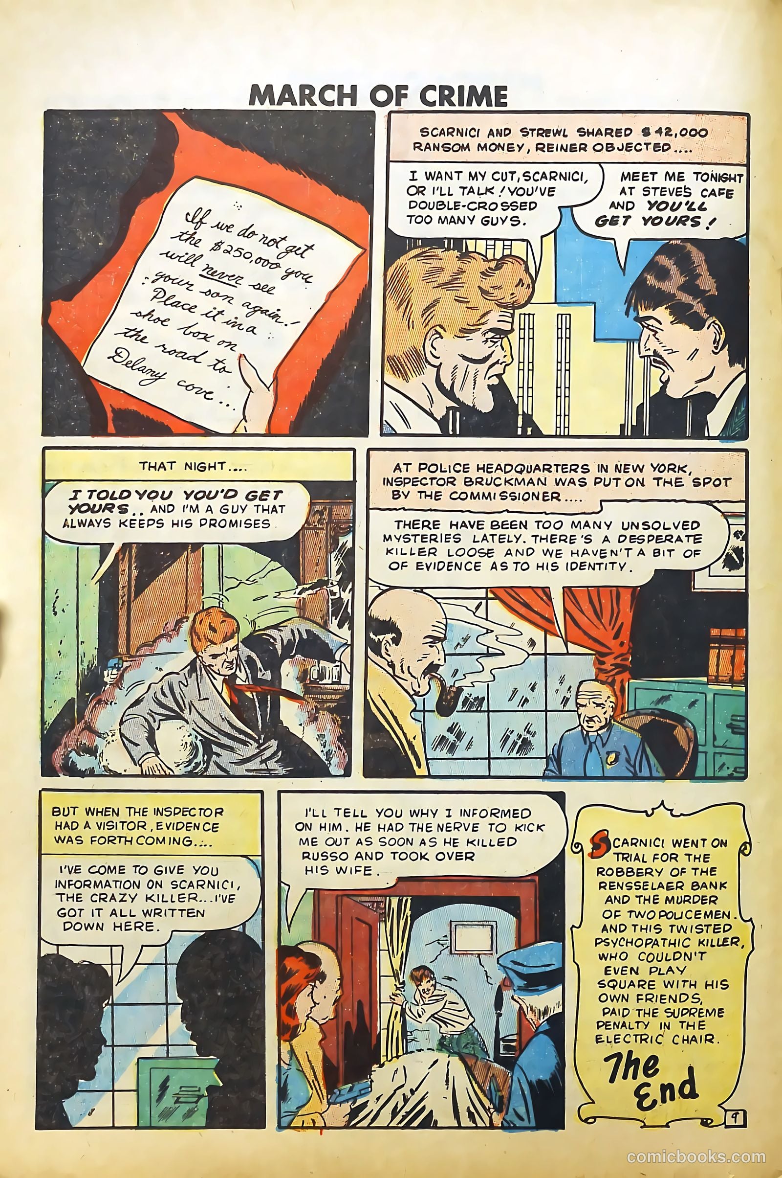 March of Crime #1 — page 20 of 36
