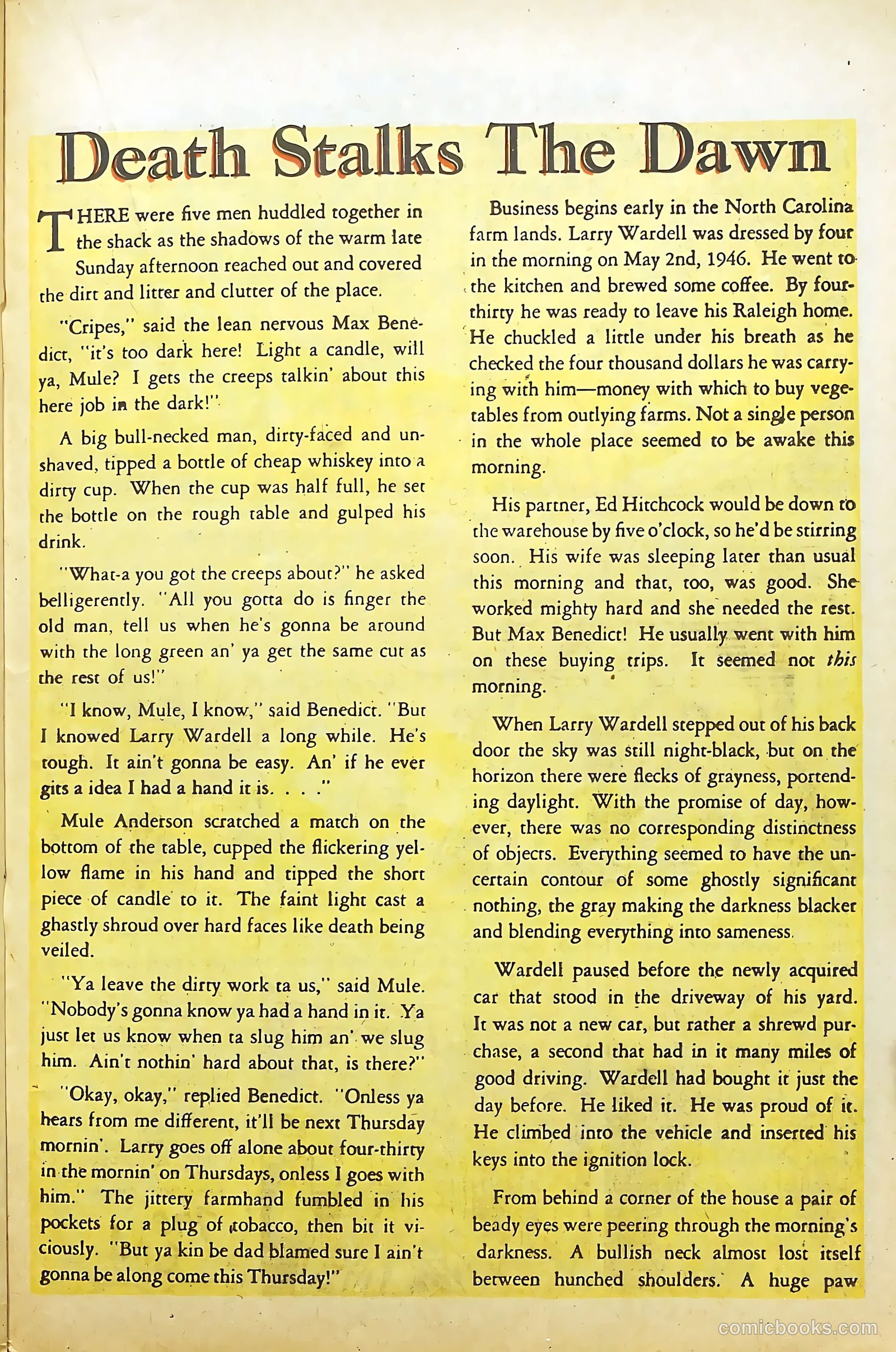 March of Crime #1 — page 21 of 36