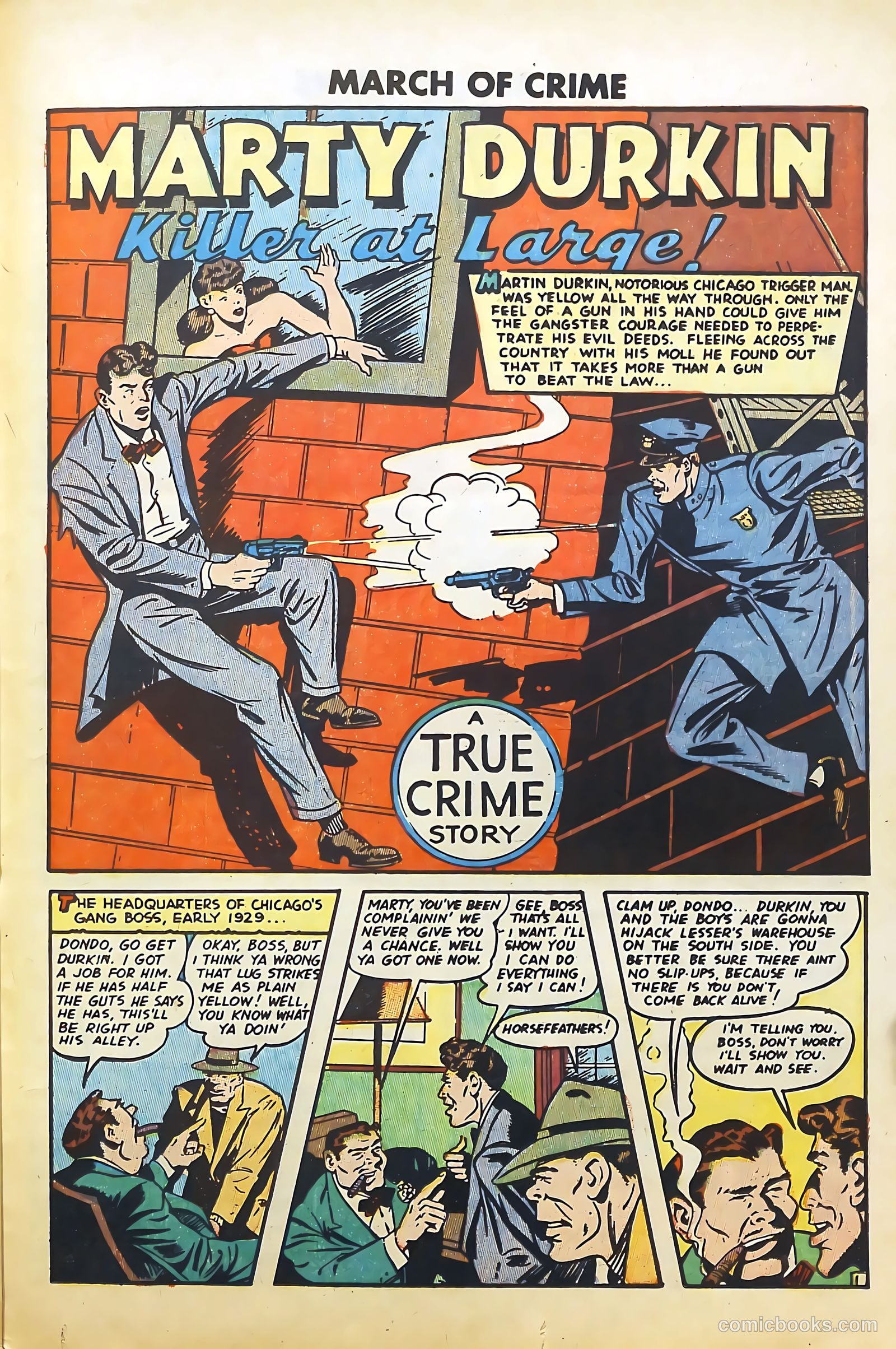 March of Crime #1 — page 23 of 36