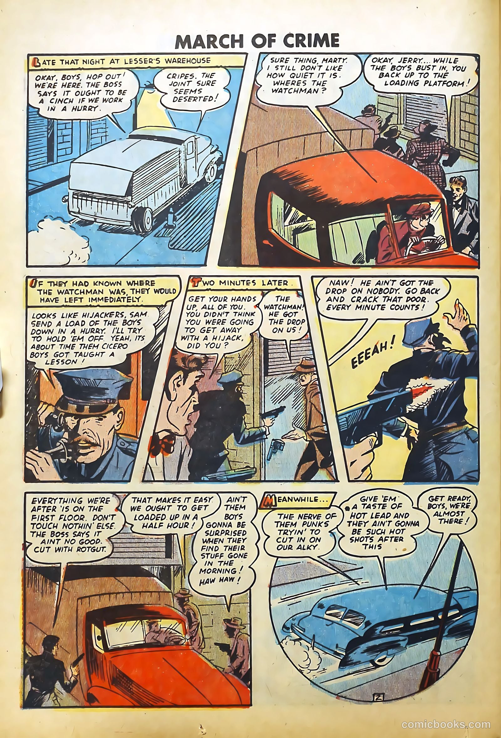 March of Crime #1 — page 24 of 36