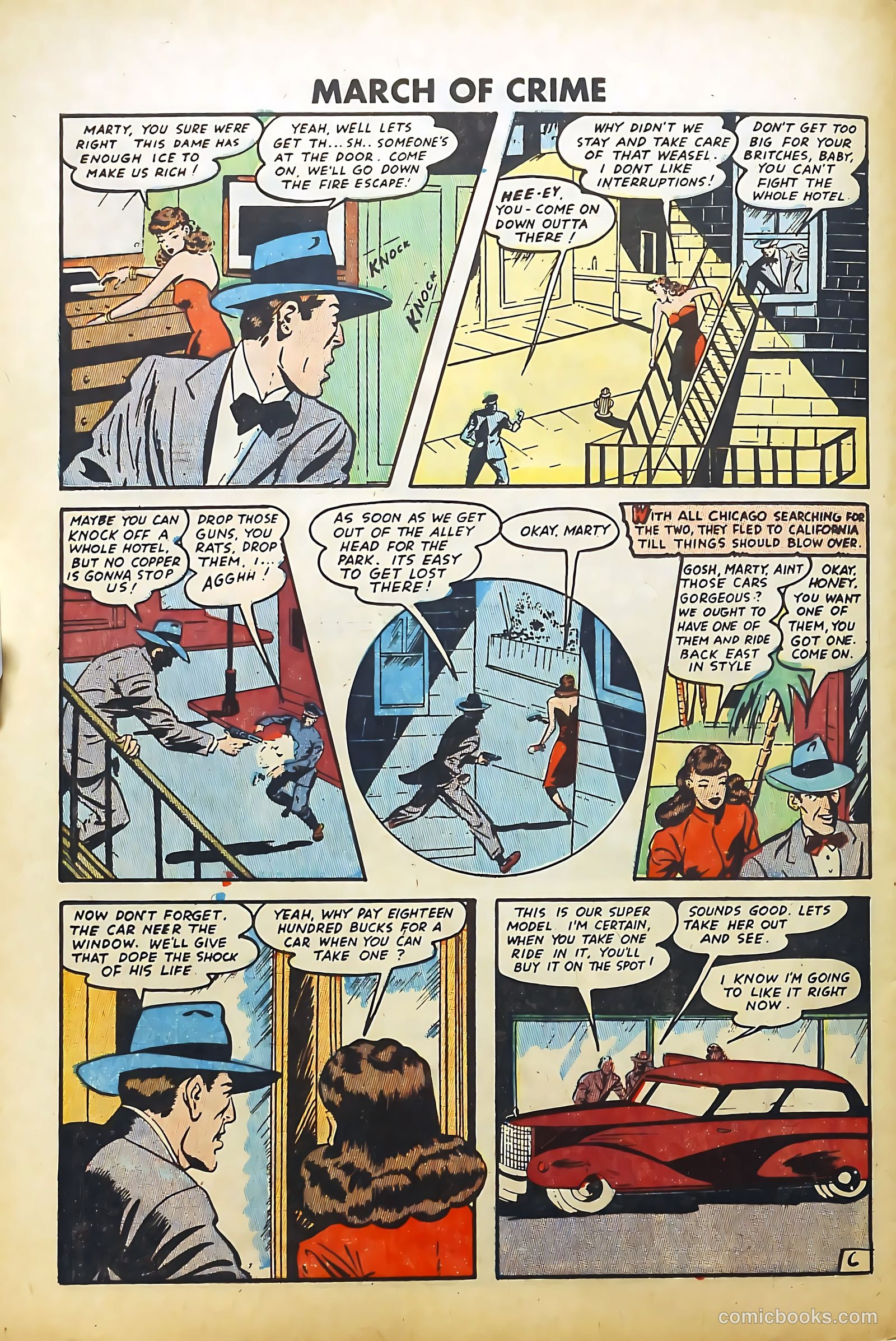 March of Crime #1 — page 28 of 36