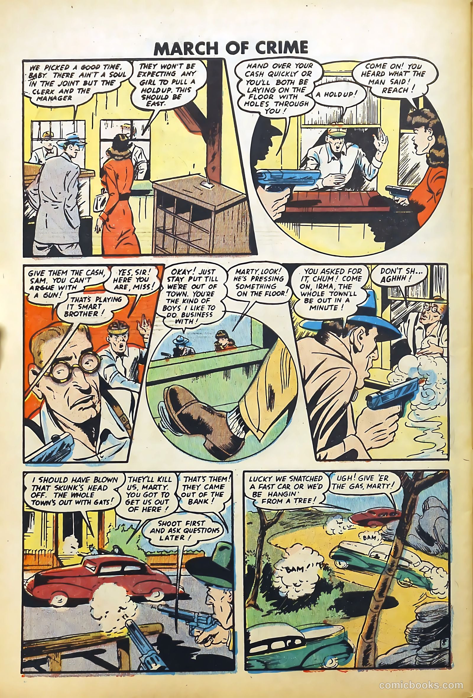 March of Crime #1 — page 30 of 36
