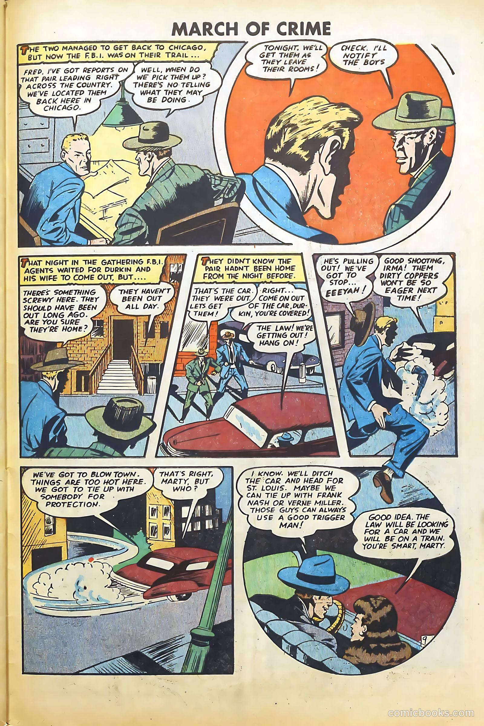 March of Crime #1 — page 31 of 36